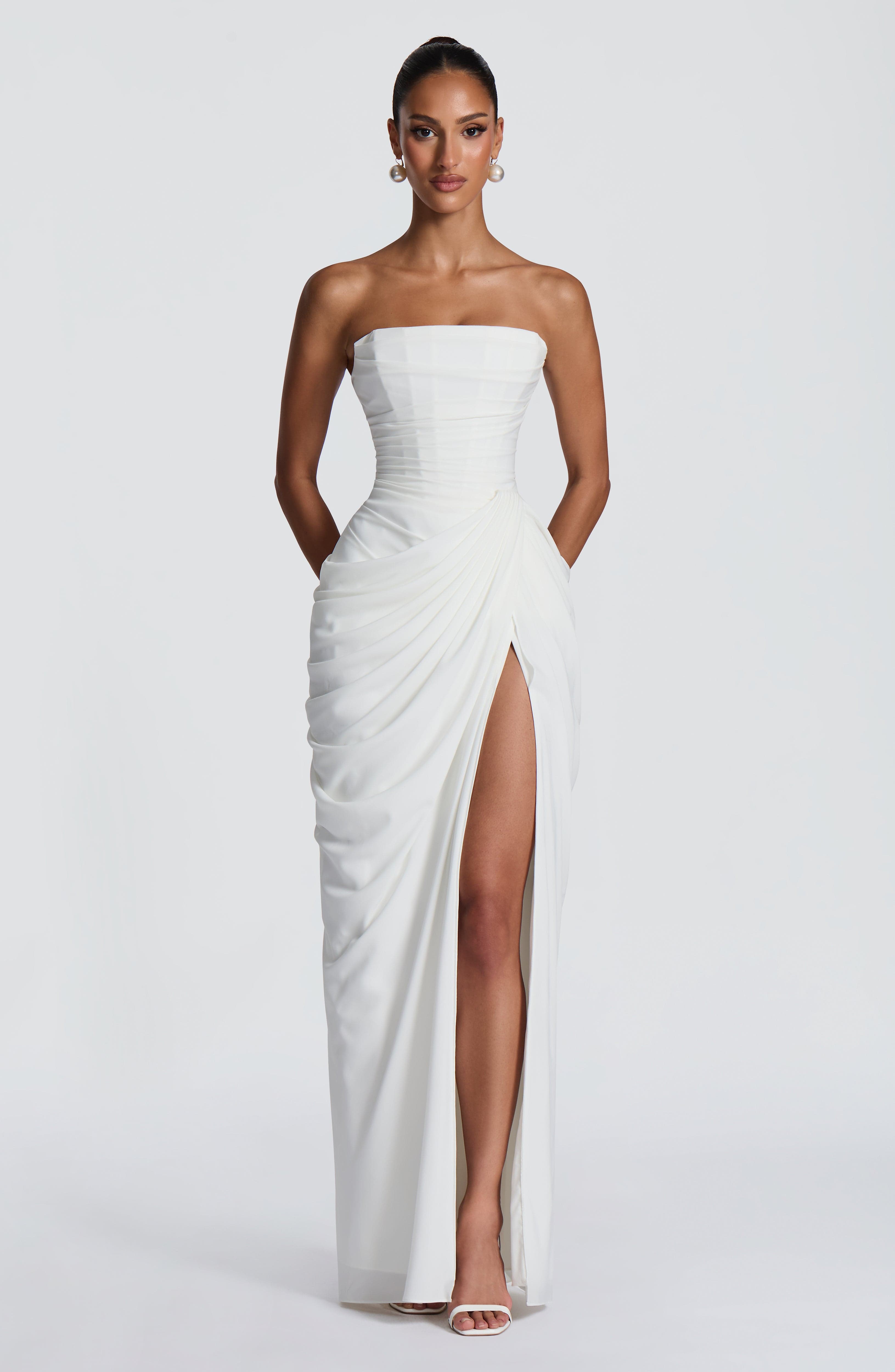Cyra Maxi Dress - Ivory