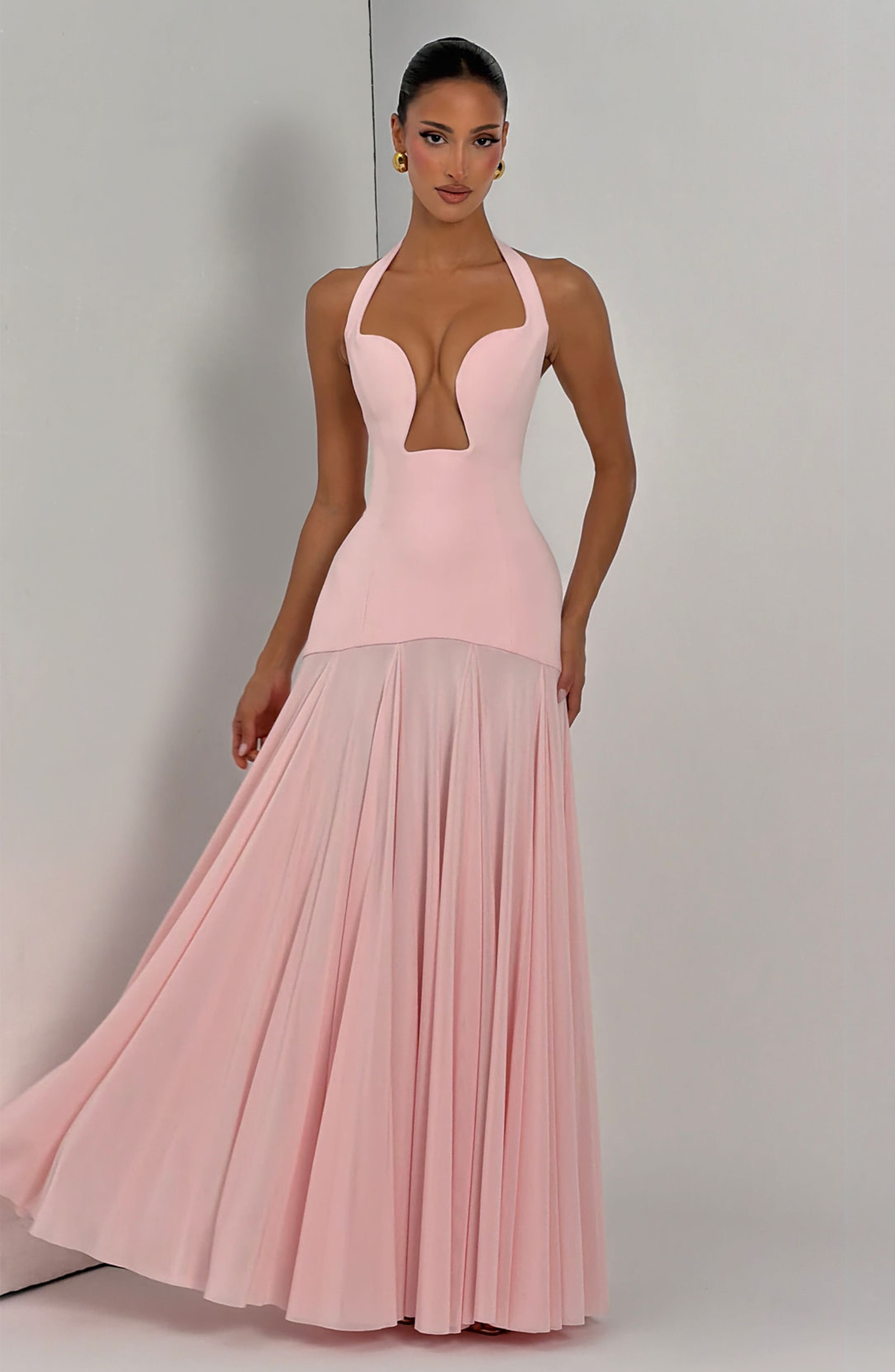 Cyrene Maxi Dress - Blush