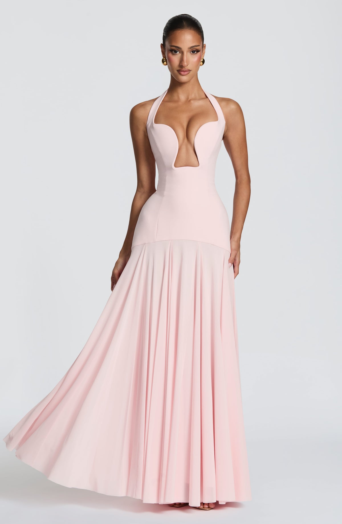 Cyrene Maxi Dress - Blush