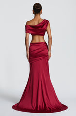 Edwina Top - Burgundy