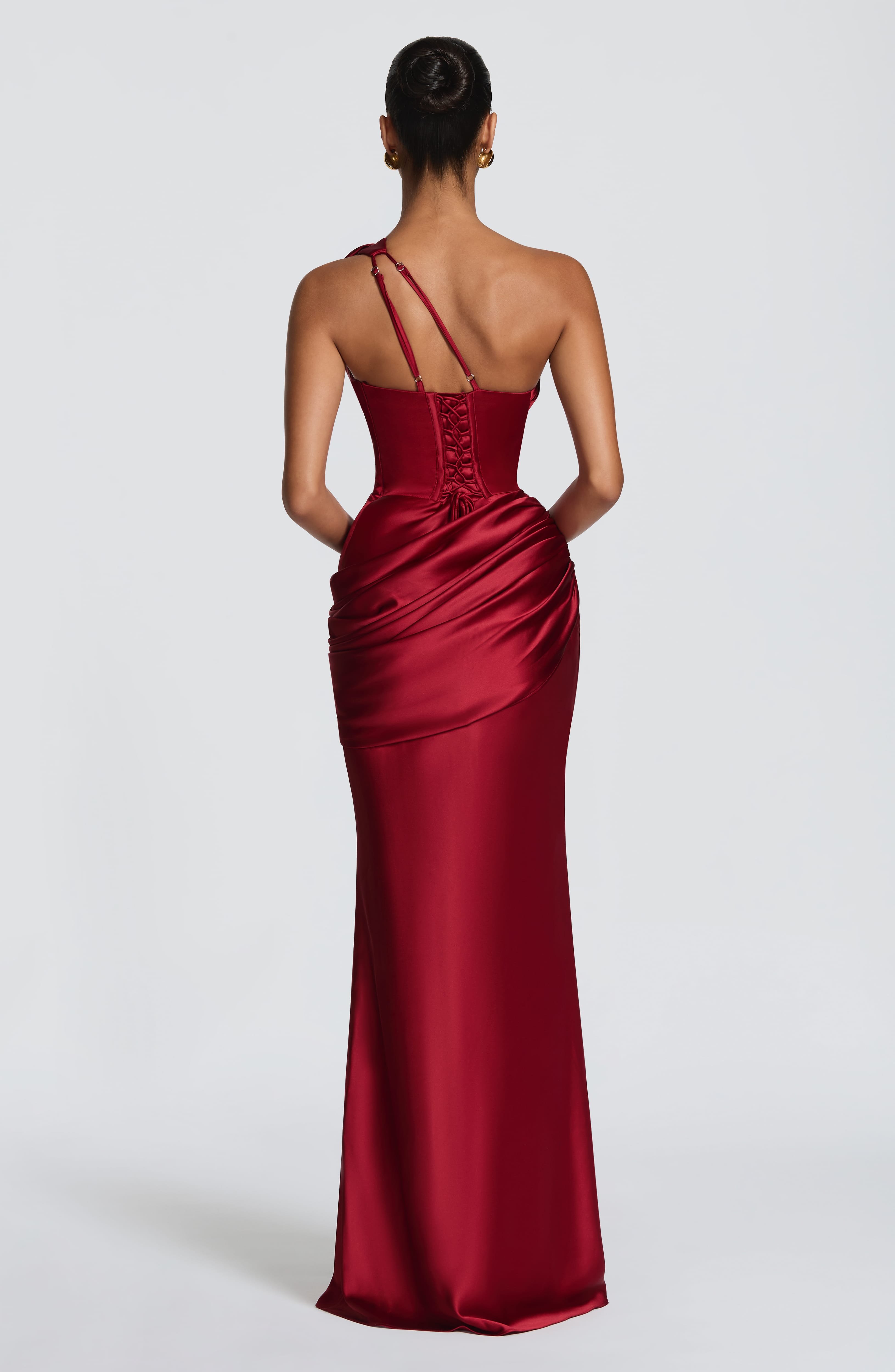 Emina Maxi Dress - Deep Red