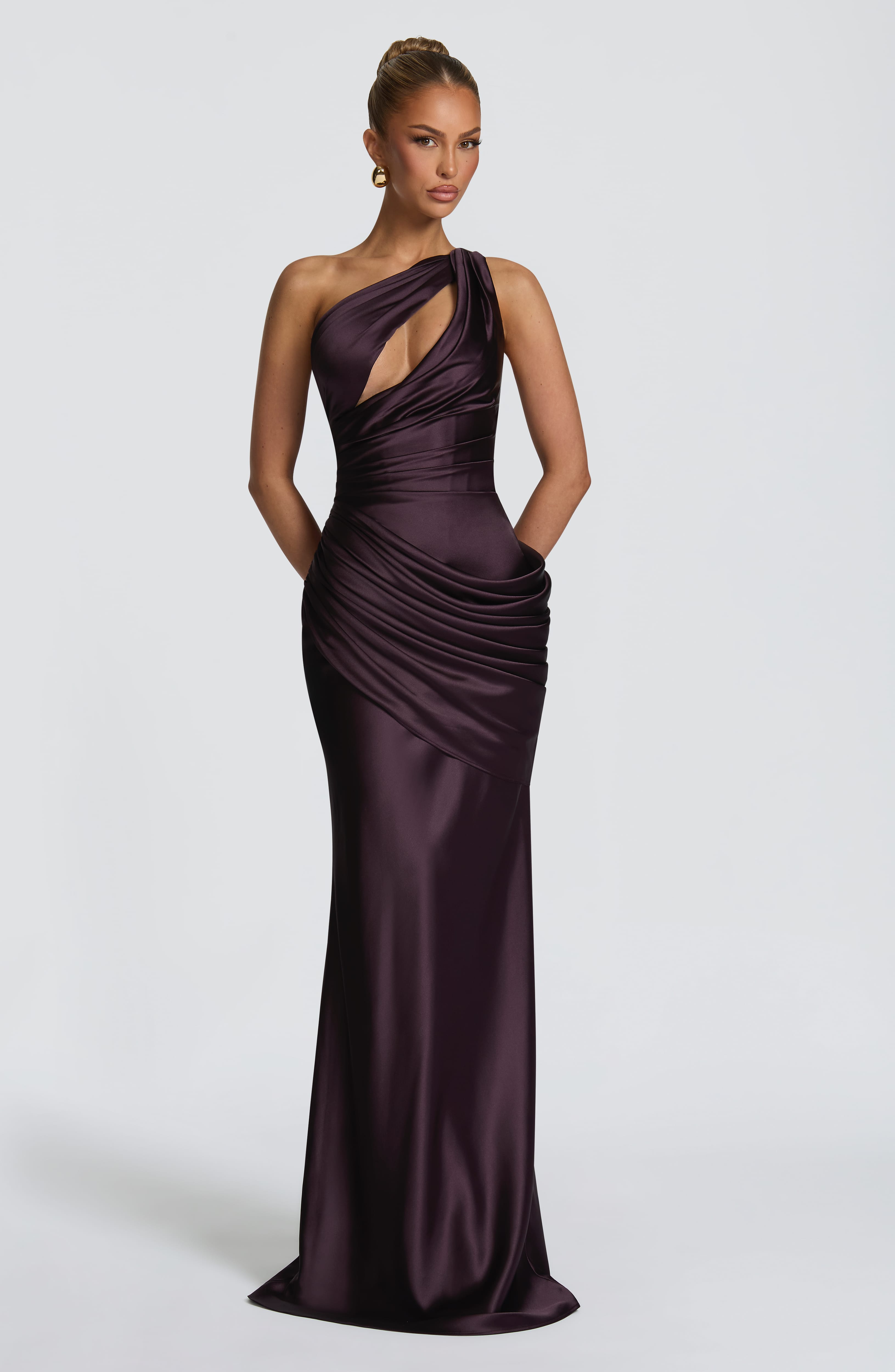 Emina Maxi Dress - Plum