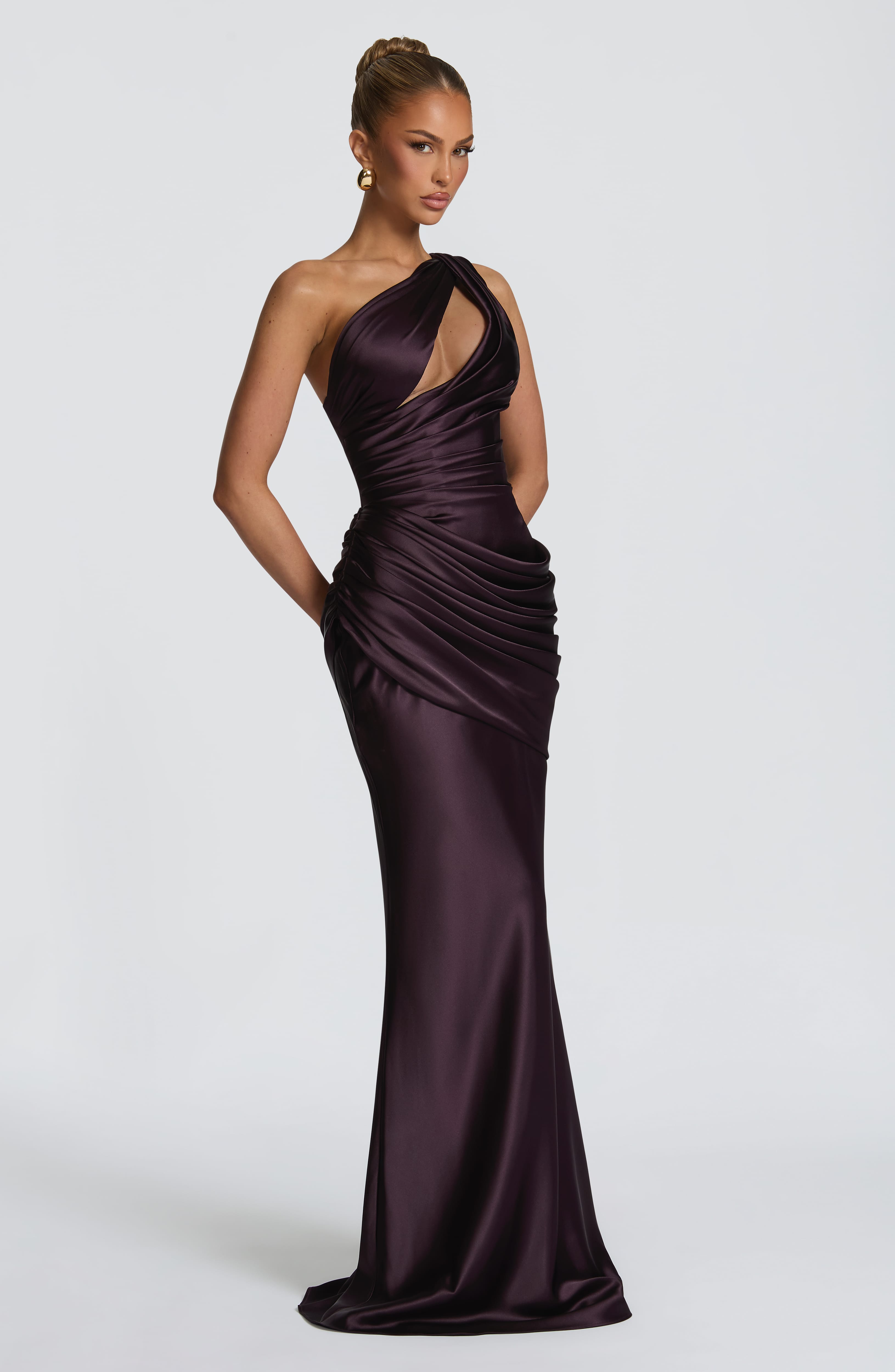 Emina Maxi Dress - Plum