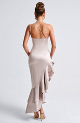 Esmeraya Maxi Dress - Champagne