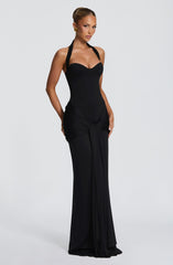 Gia Maxi Dress - Black