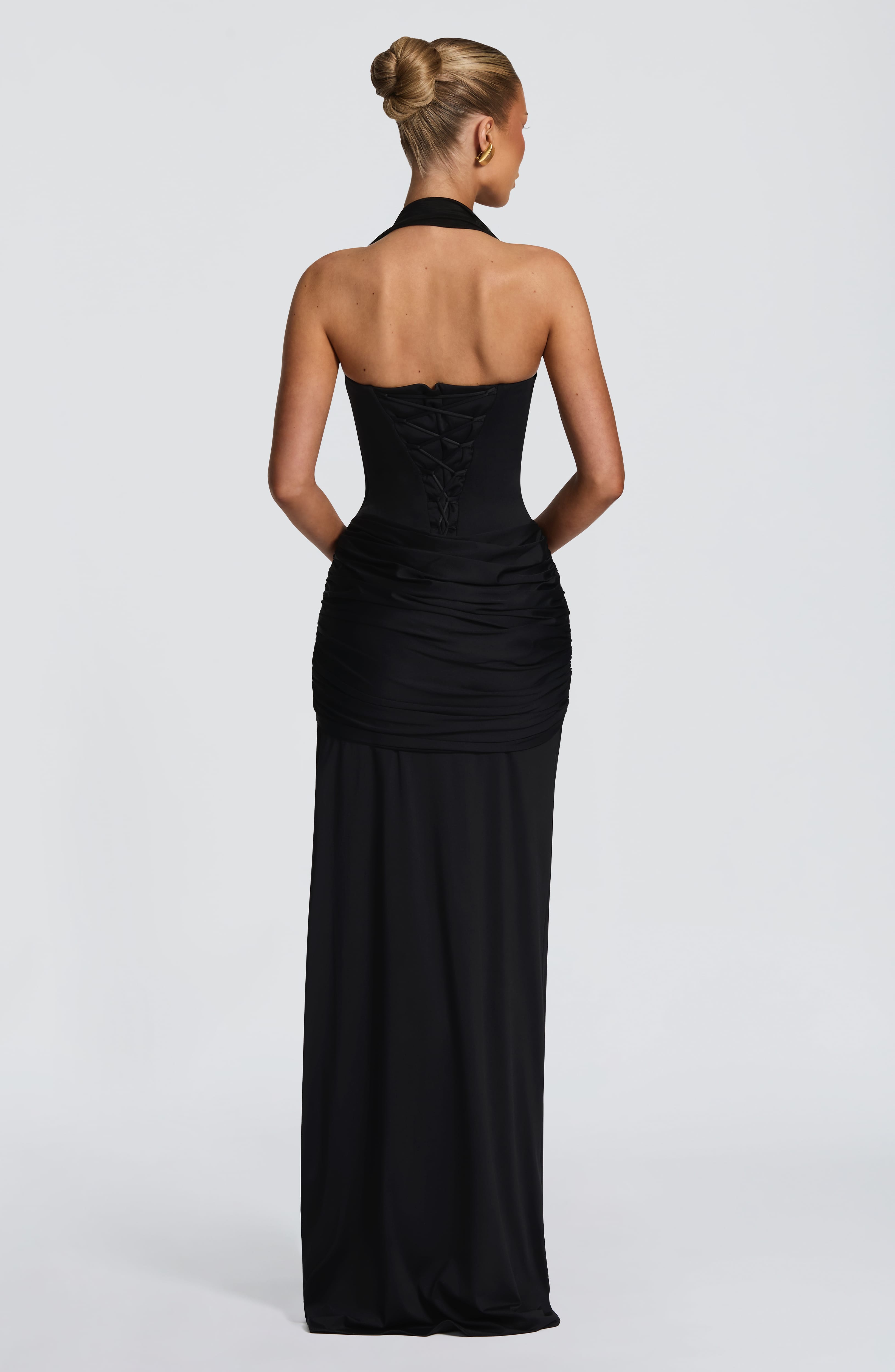 Gia Maxi Dress - Black