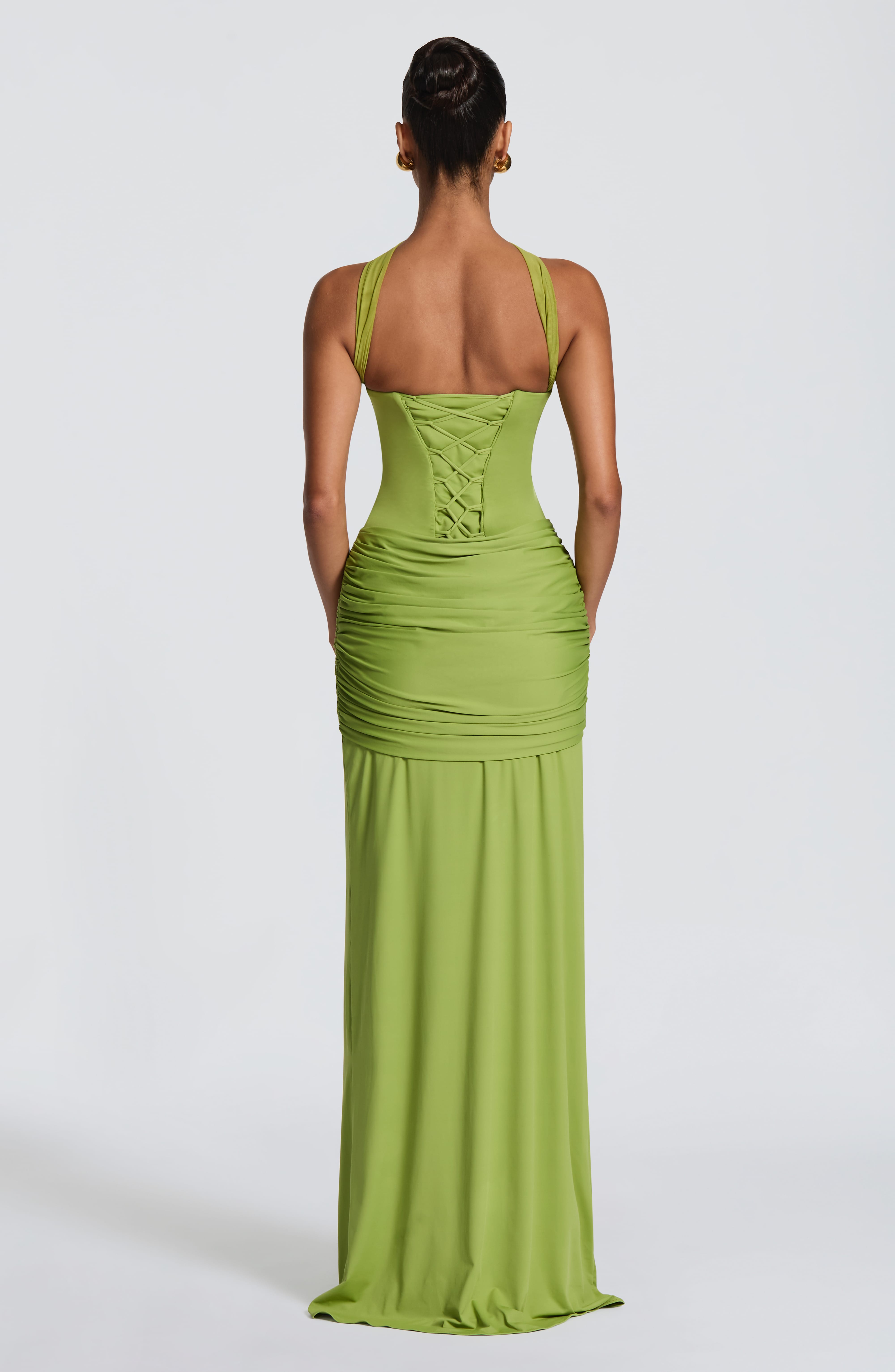 Gia Maxi Dress - Olive