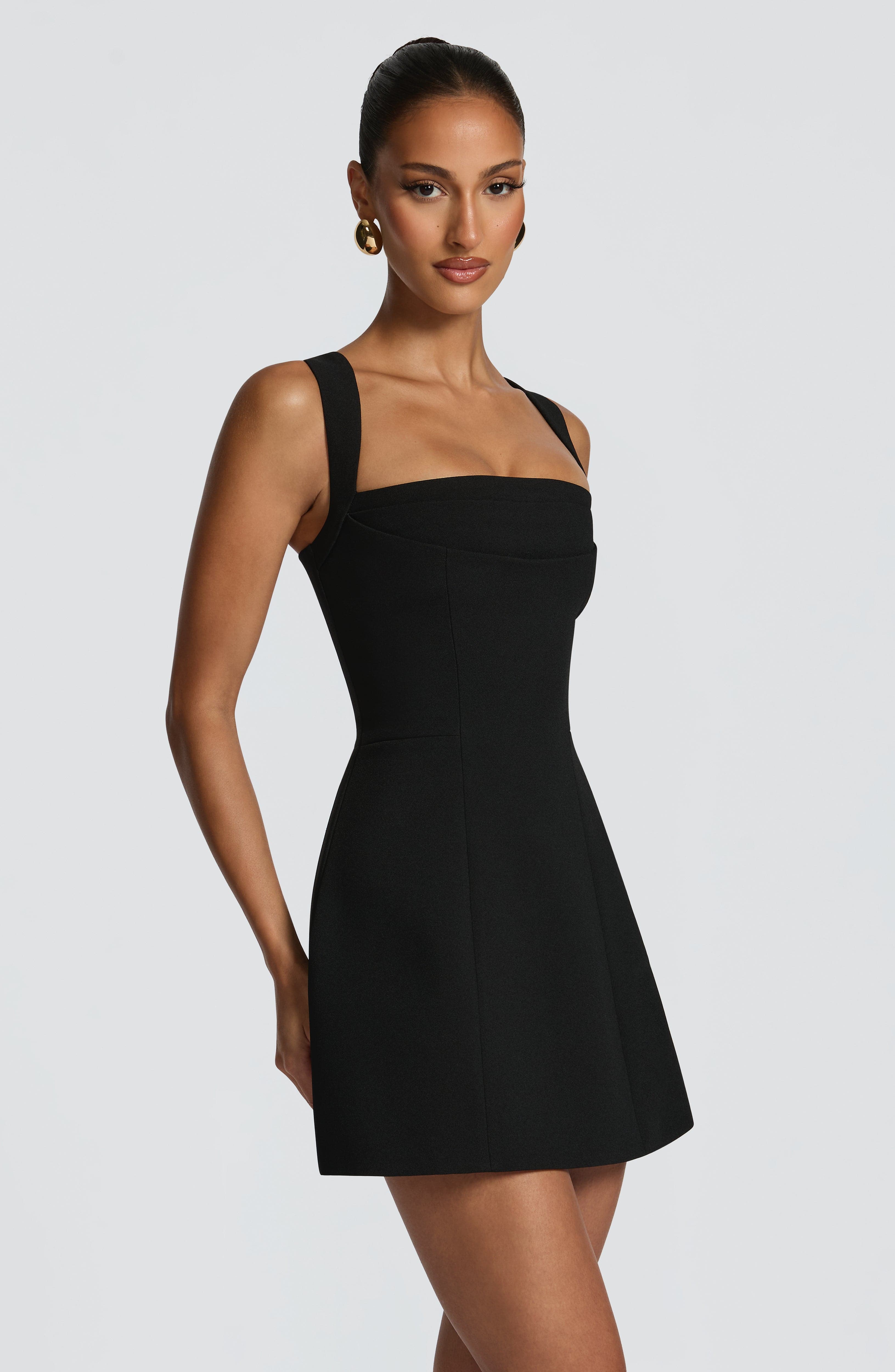 Iona Mini Dress - Black
