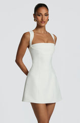 Iona Mini Dress - Ivory