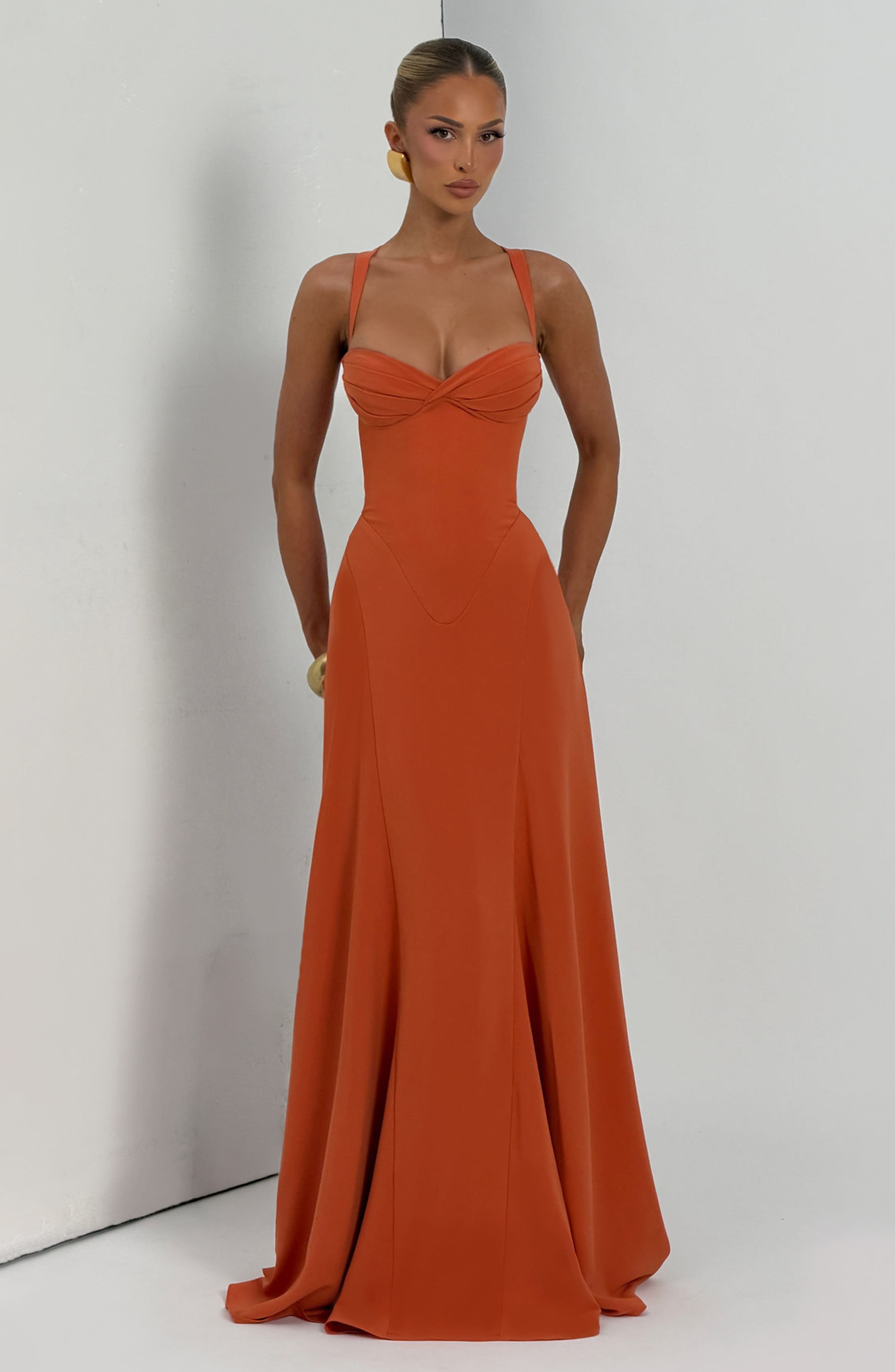 Irie Maxi Dress - Burnt Orange