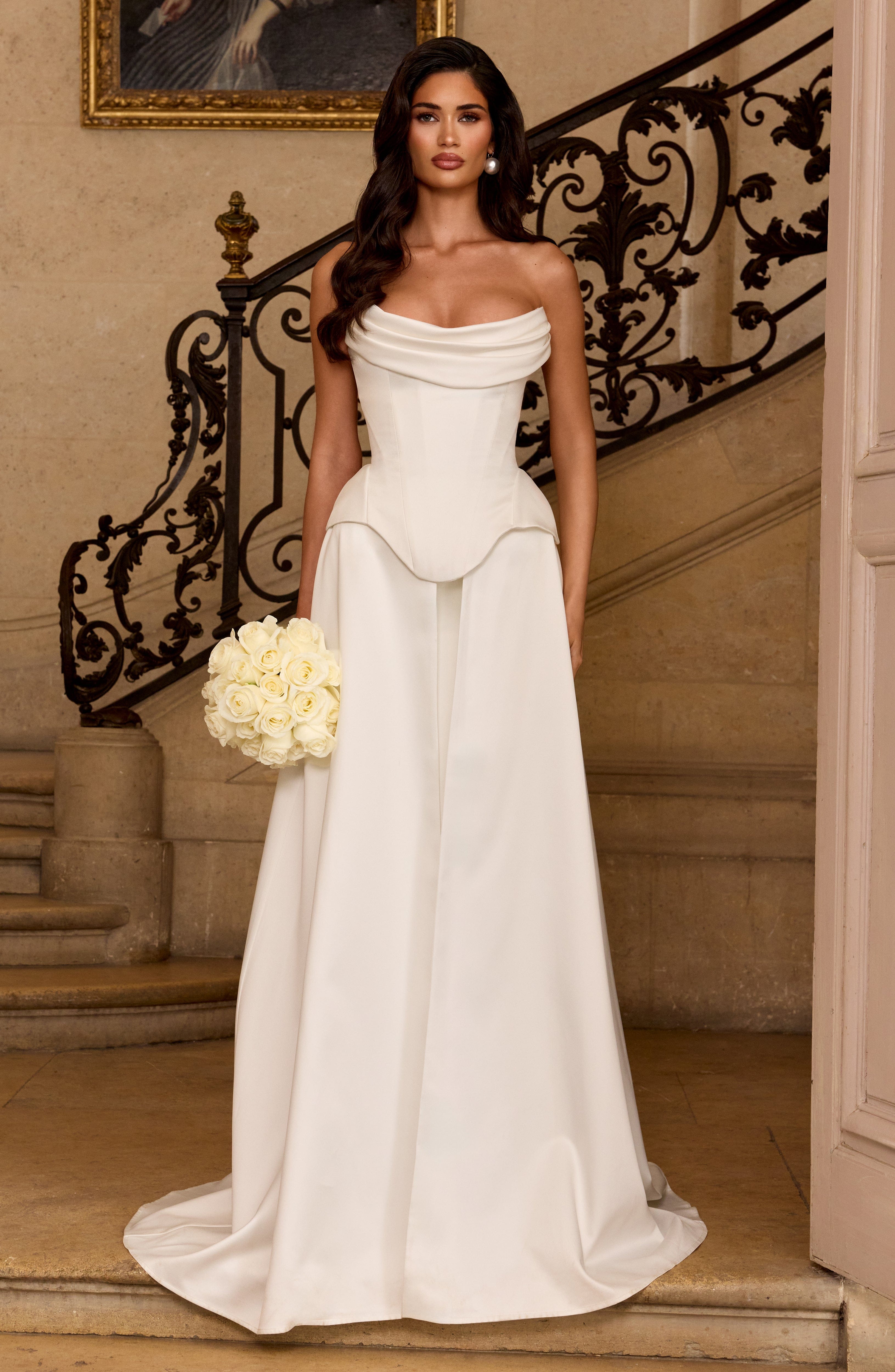 Jamila Corset - Ivory