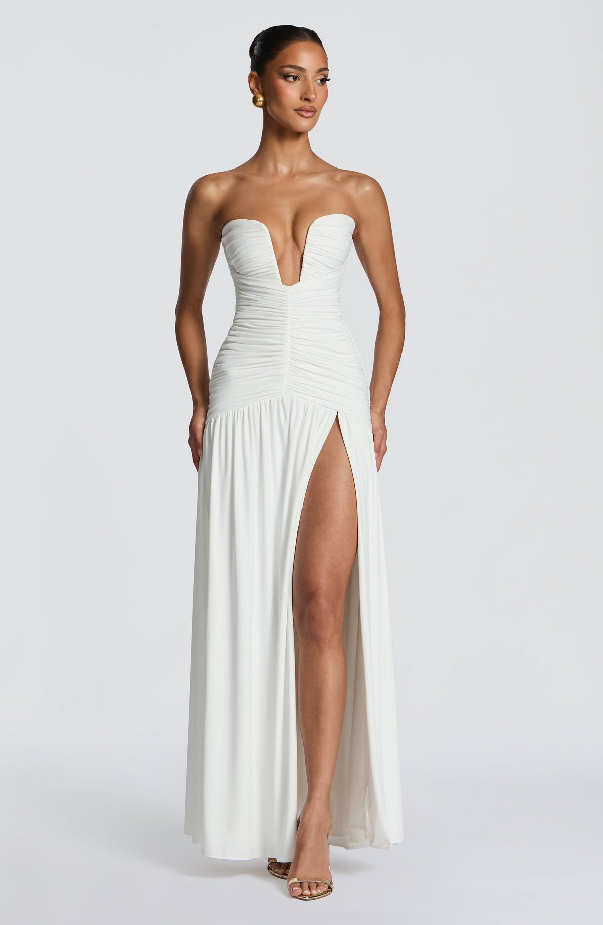 Junia Maxi Dress - White