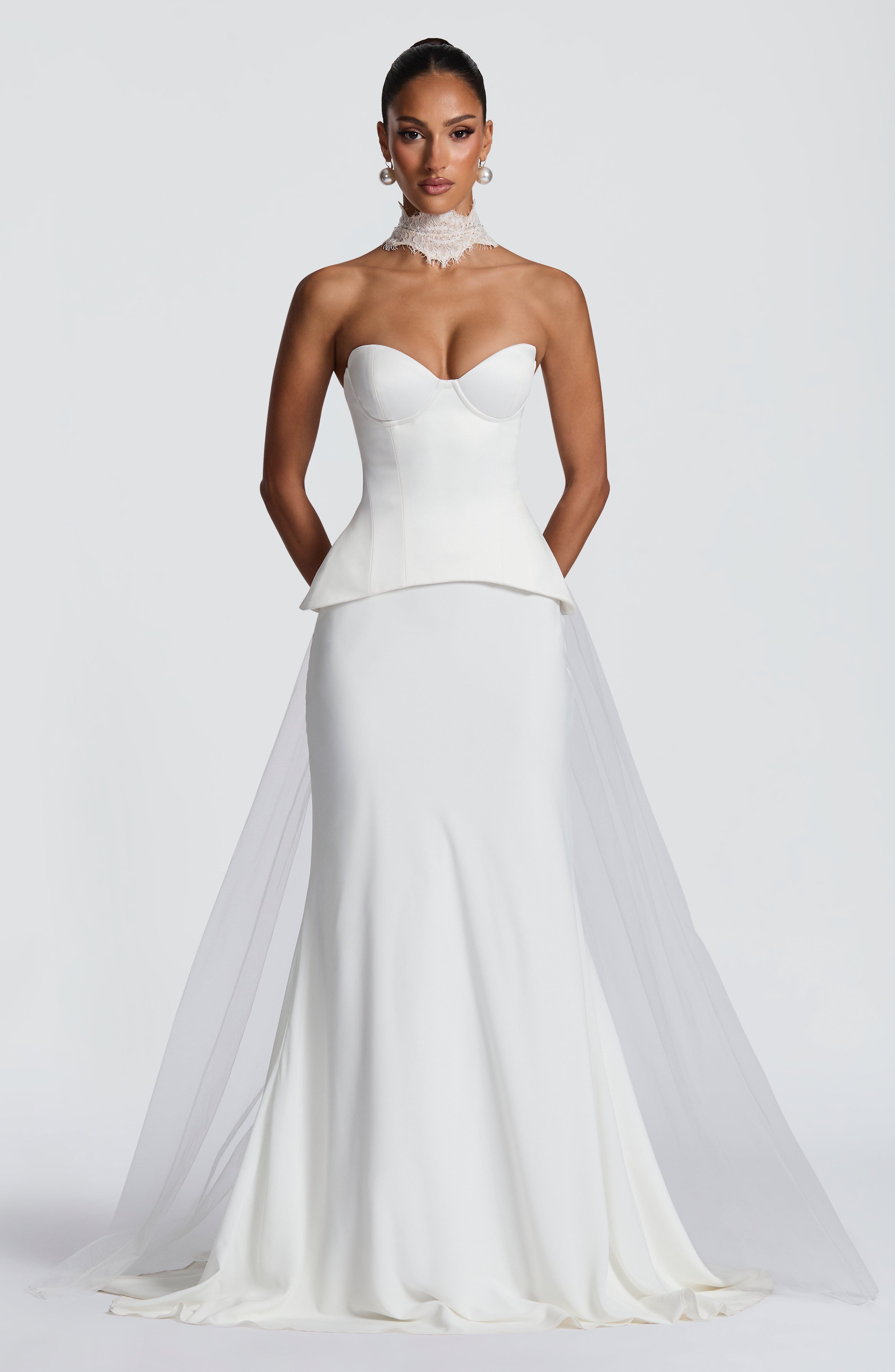 Kaia Maxi Skirt - Ivory