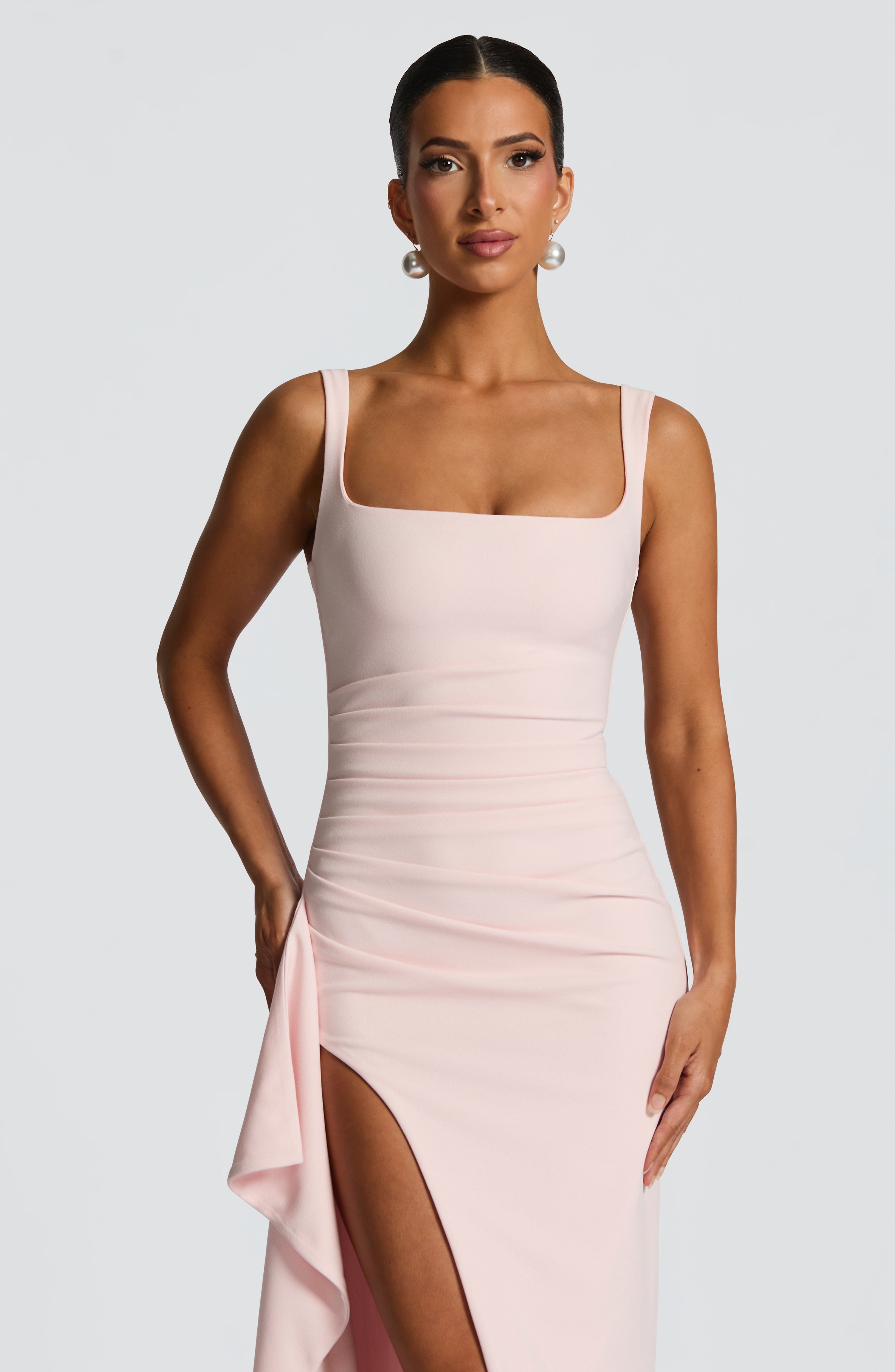 Katana Maxi Dress - Blush