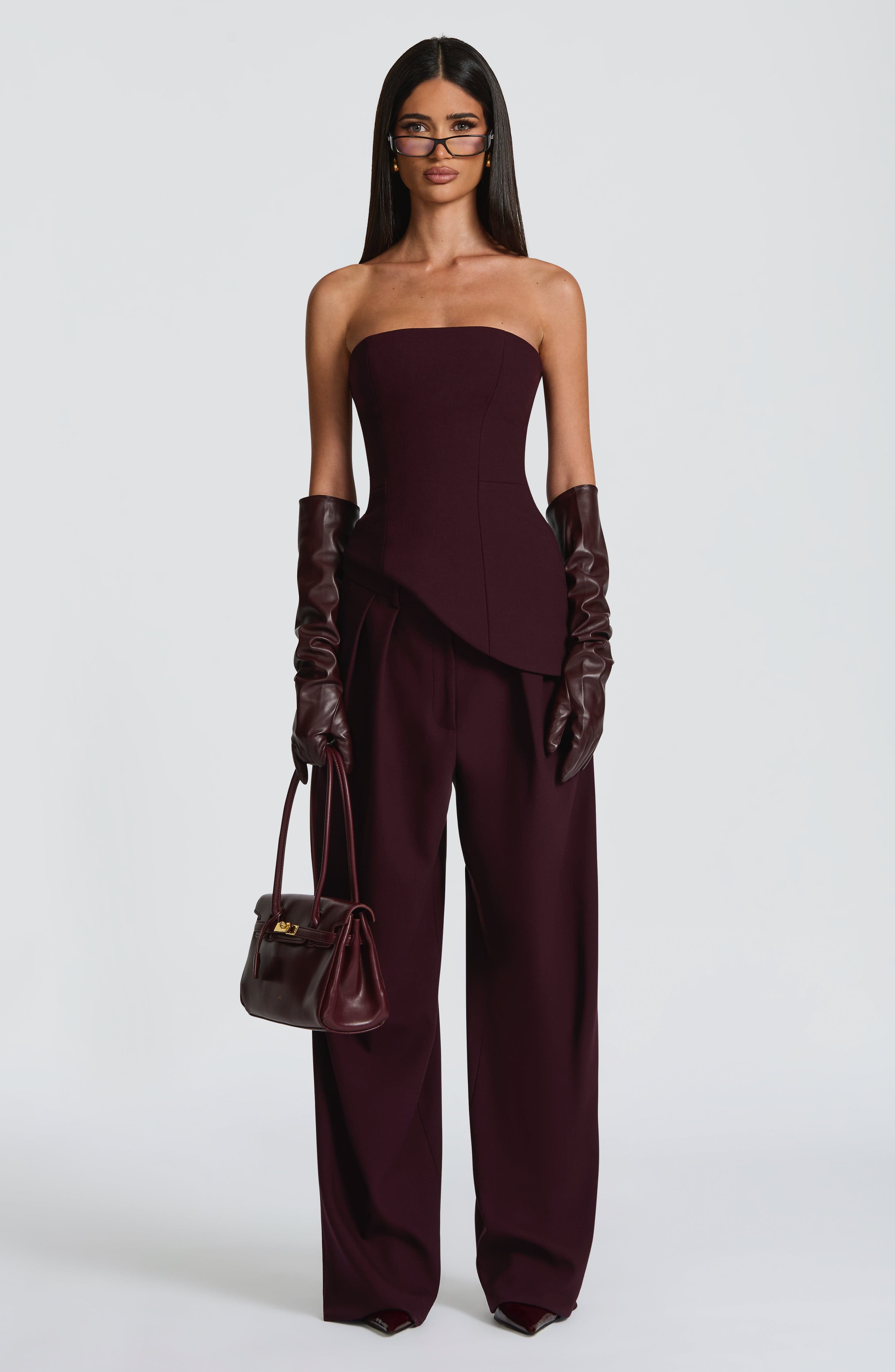 Kirsty Pants - Plum