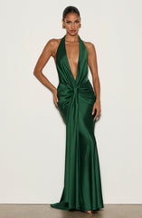 Linette Gown - Emerald