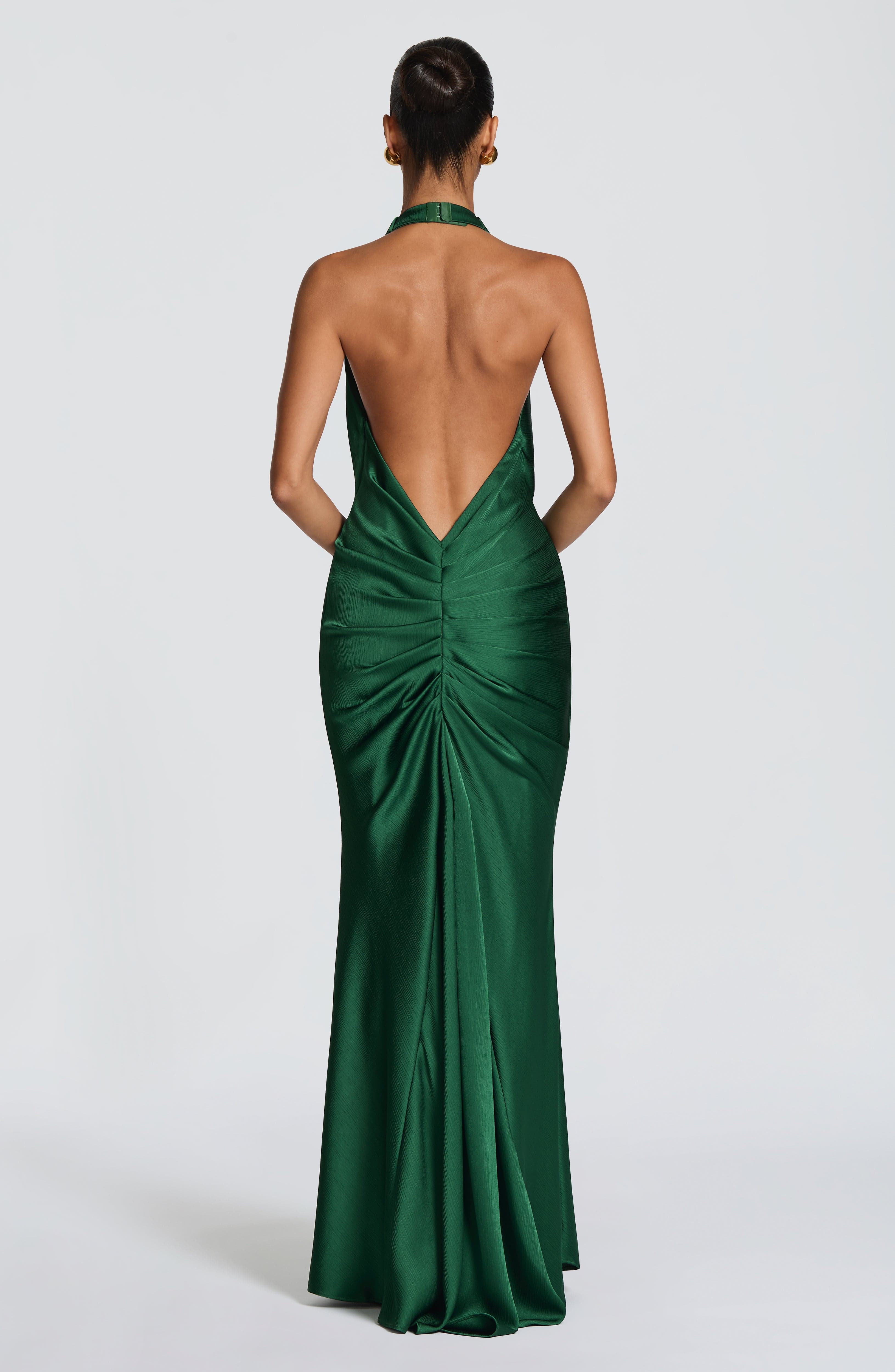 Linette Gown - Emerald