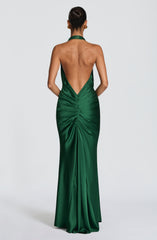 Linette Gown - Emerald