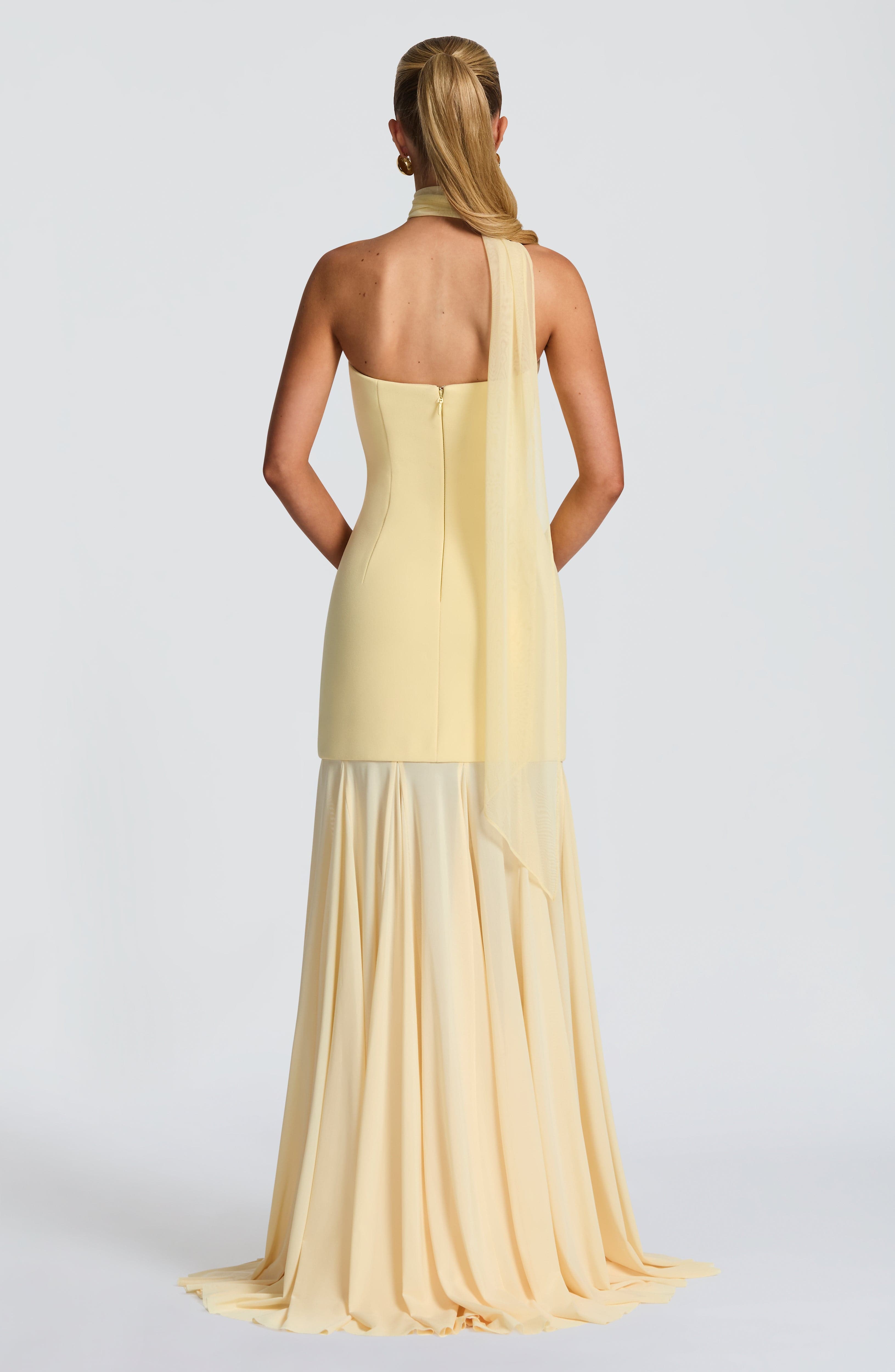 Merritt Gown - Lemon