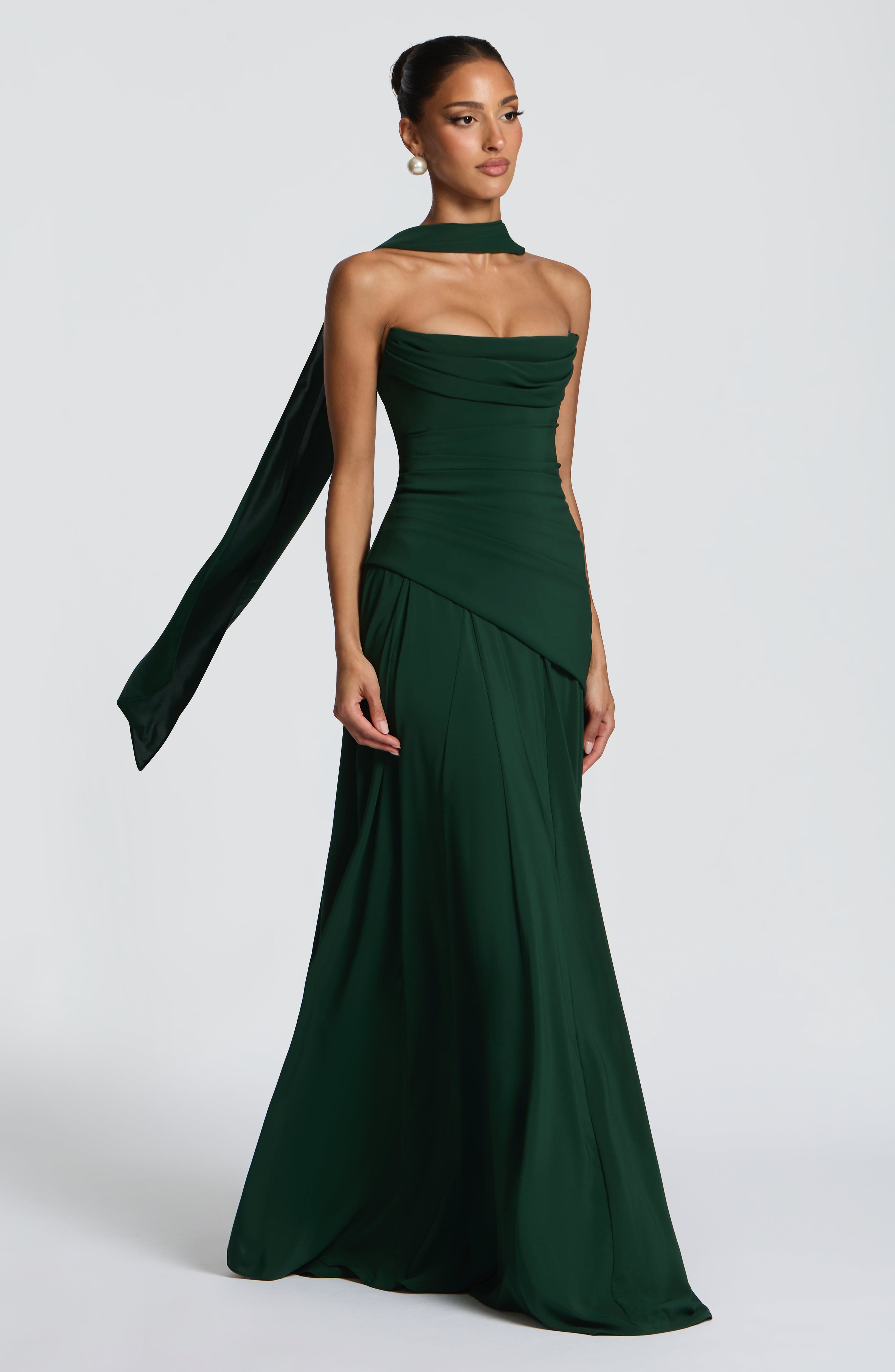 Mila Scarf - Emerald