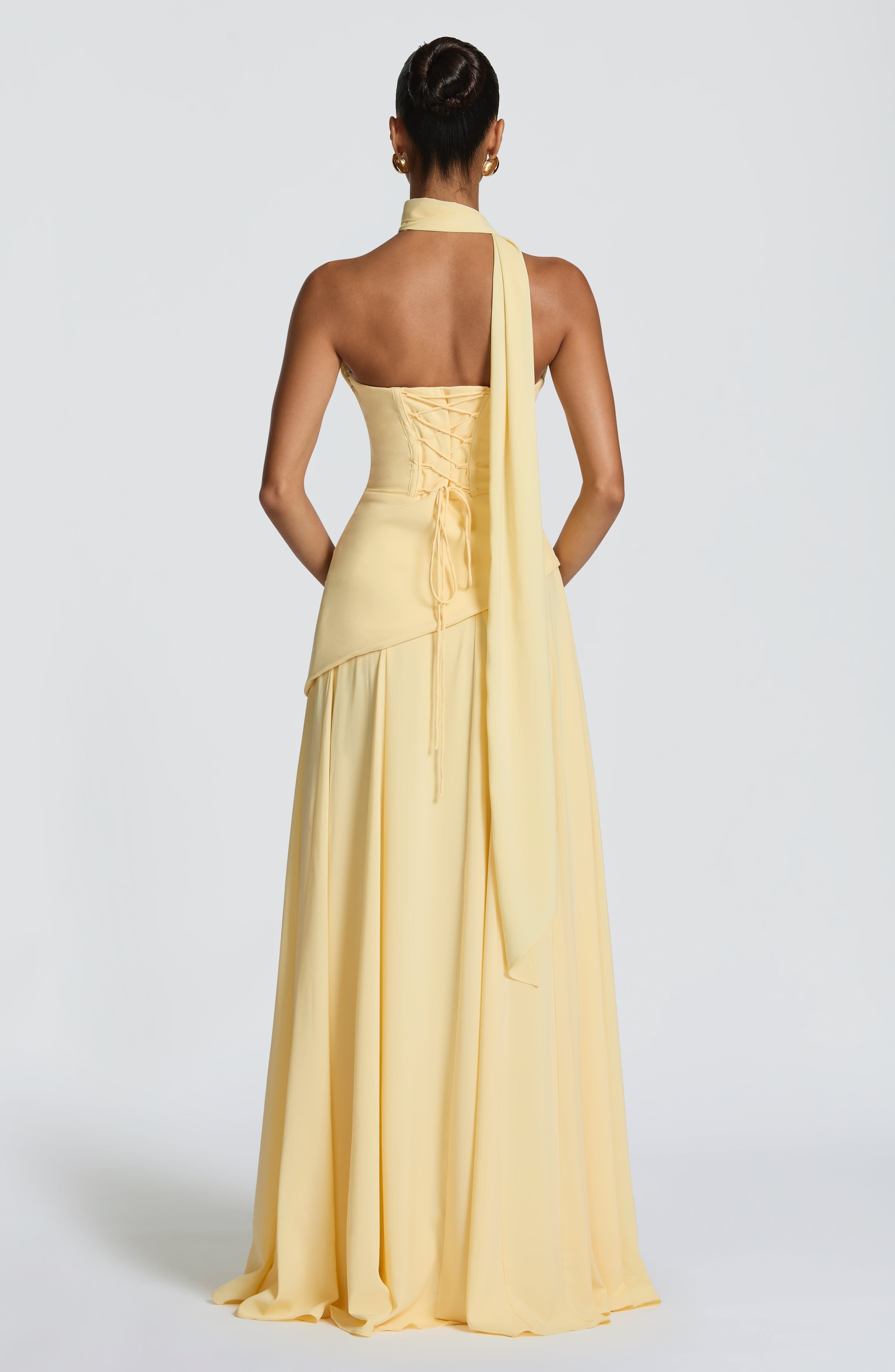 Patricia Maxi Dress - Lemon