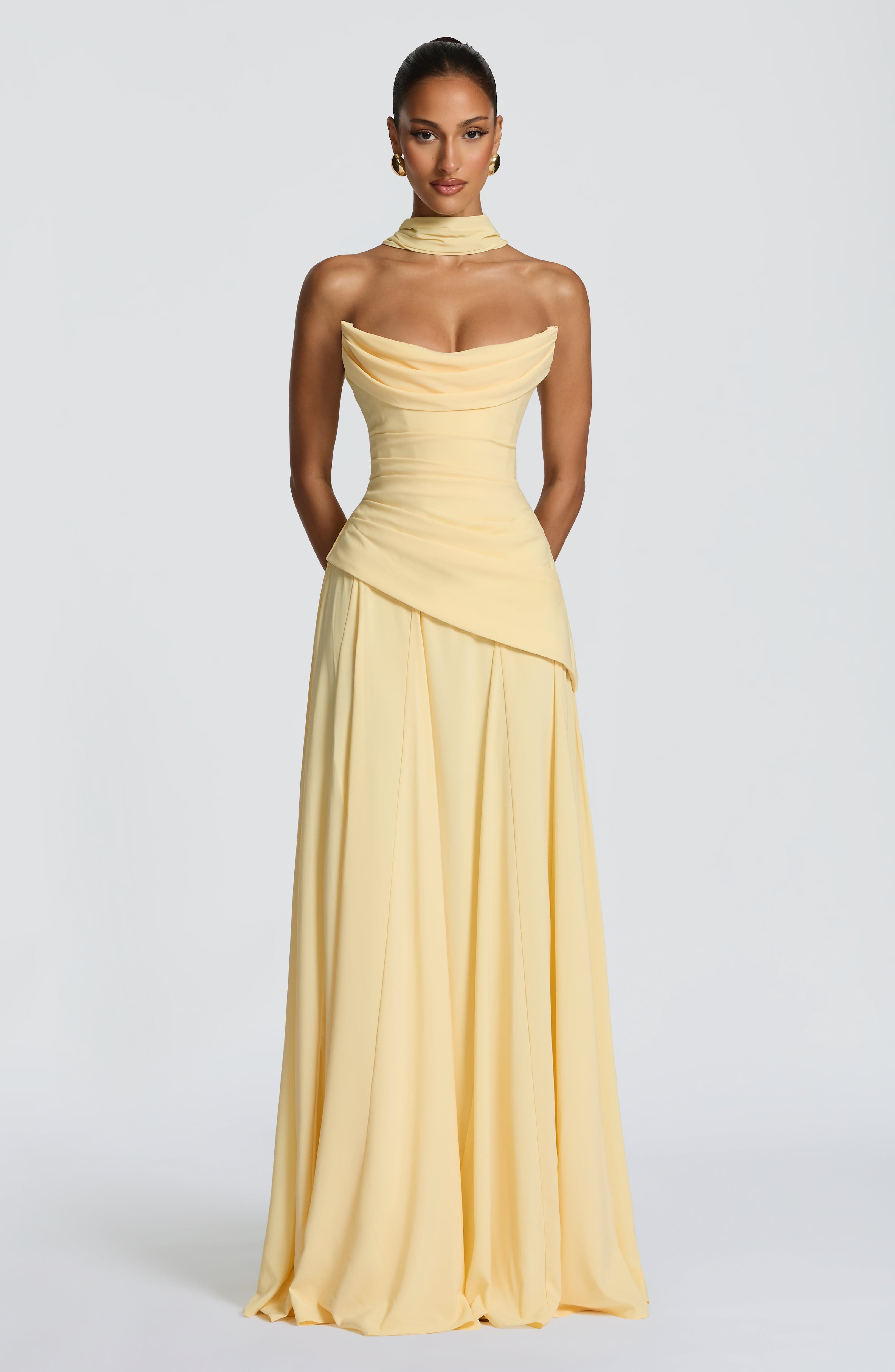 Patricia Maxi Dress - Lemon