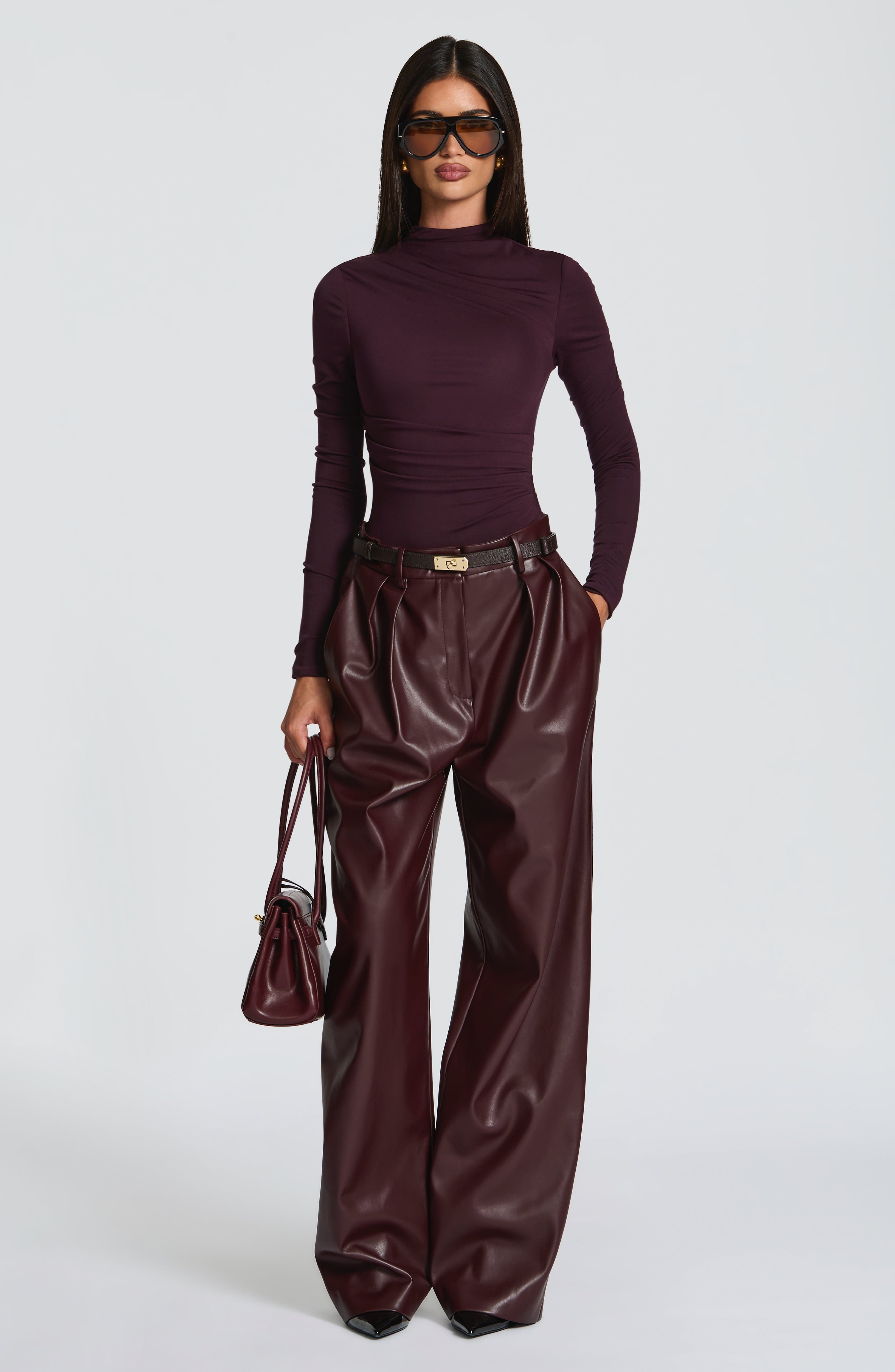 Pearson Bodysuit - Plum