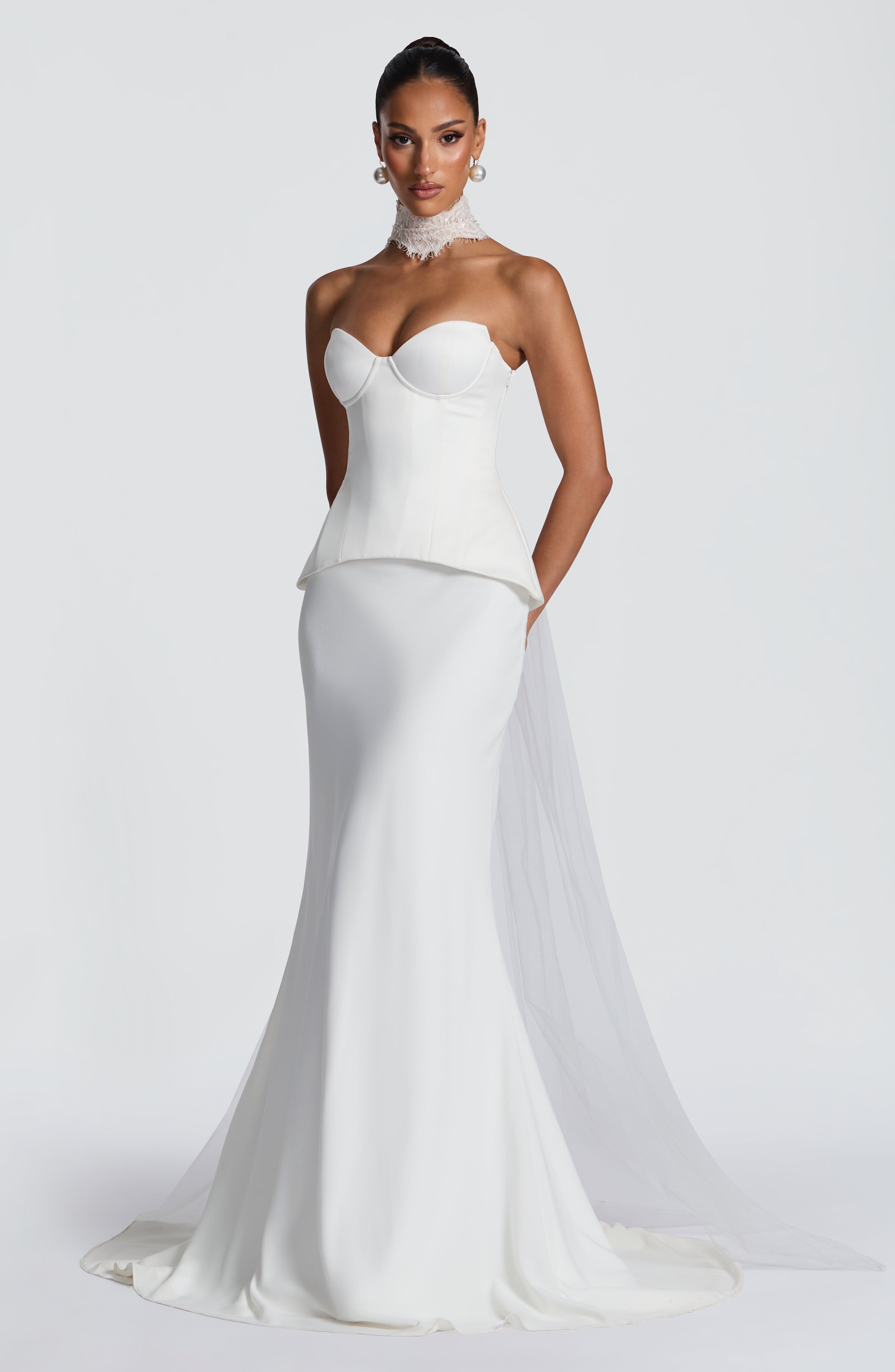 Ravenna Corset - Ivory