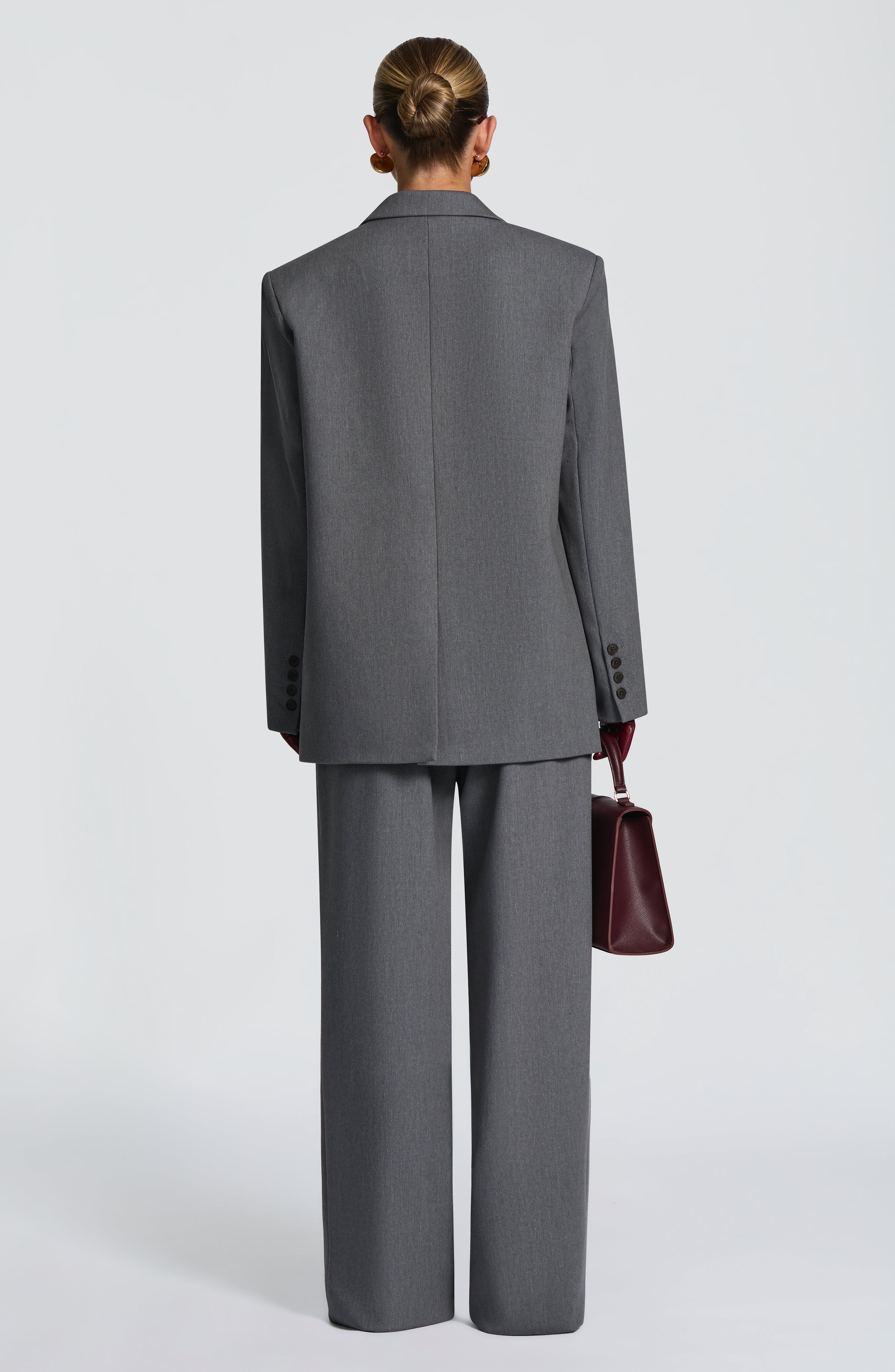 Reece Blazer - Grey Marl