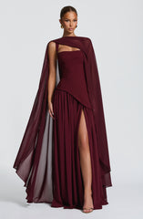 Romy Cape - Cherry Lacquer