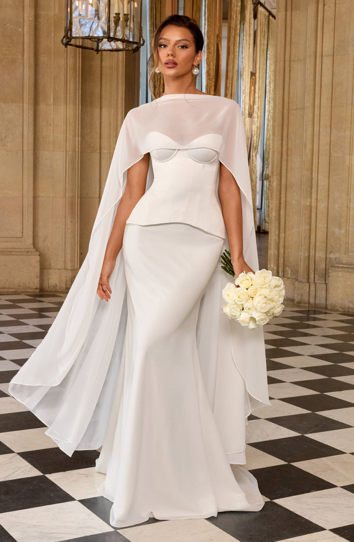 Romy Cape - Ivory