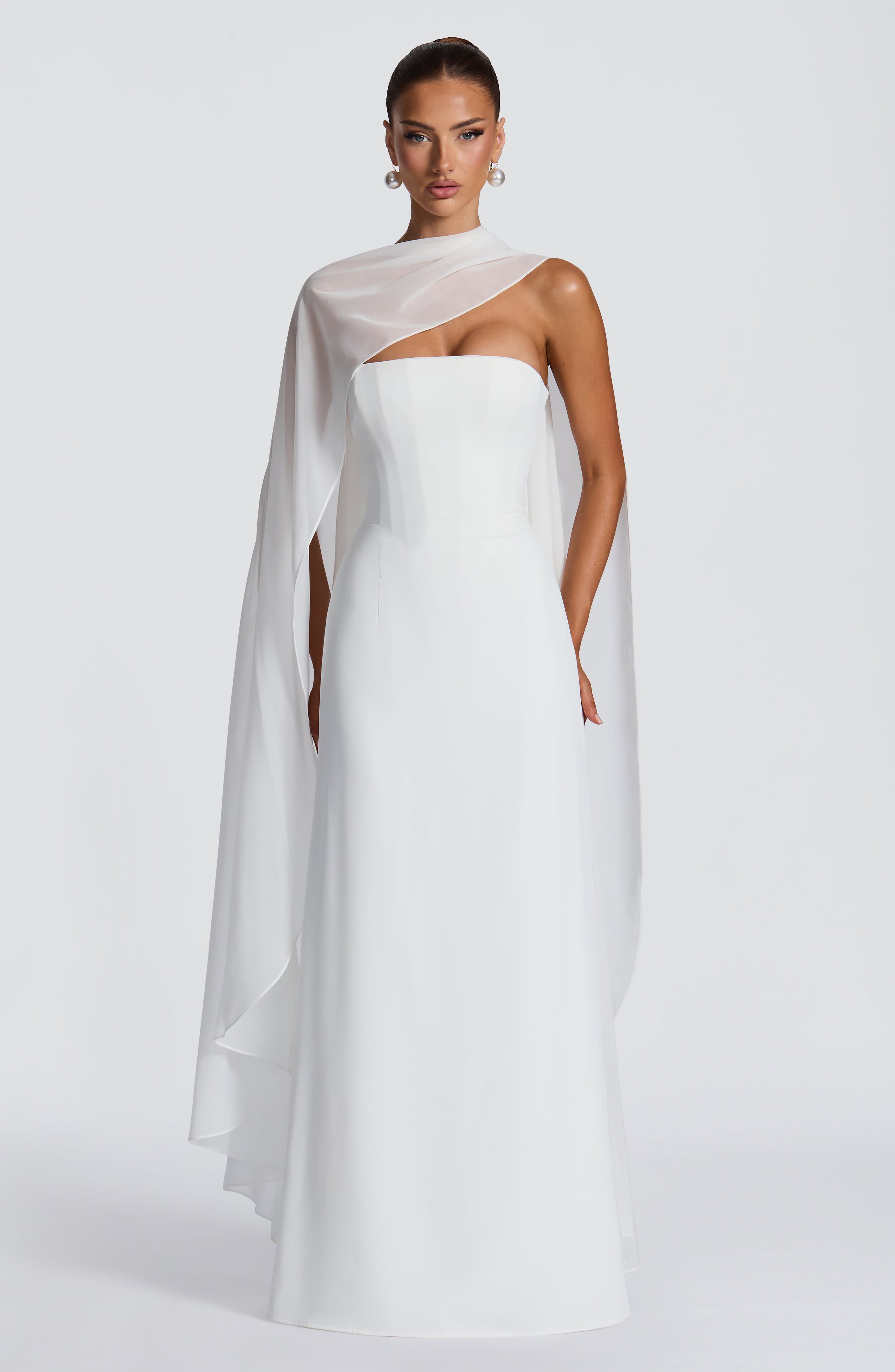 Romy Cape - Ivory