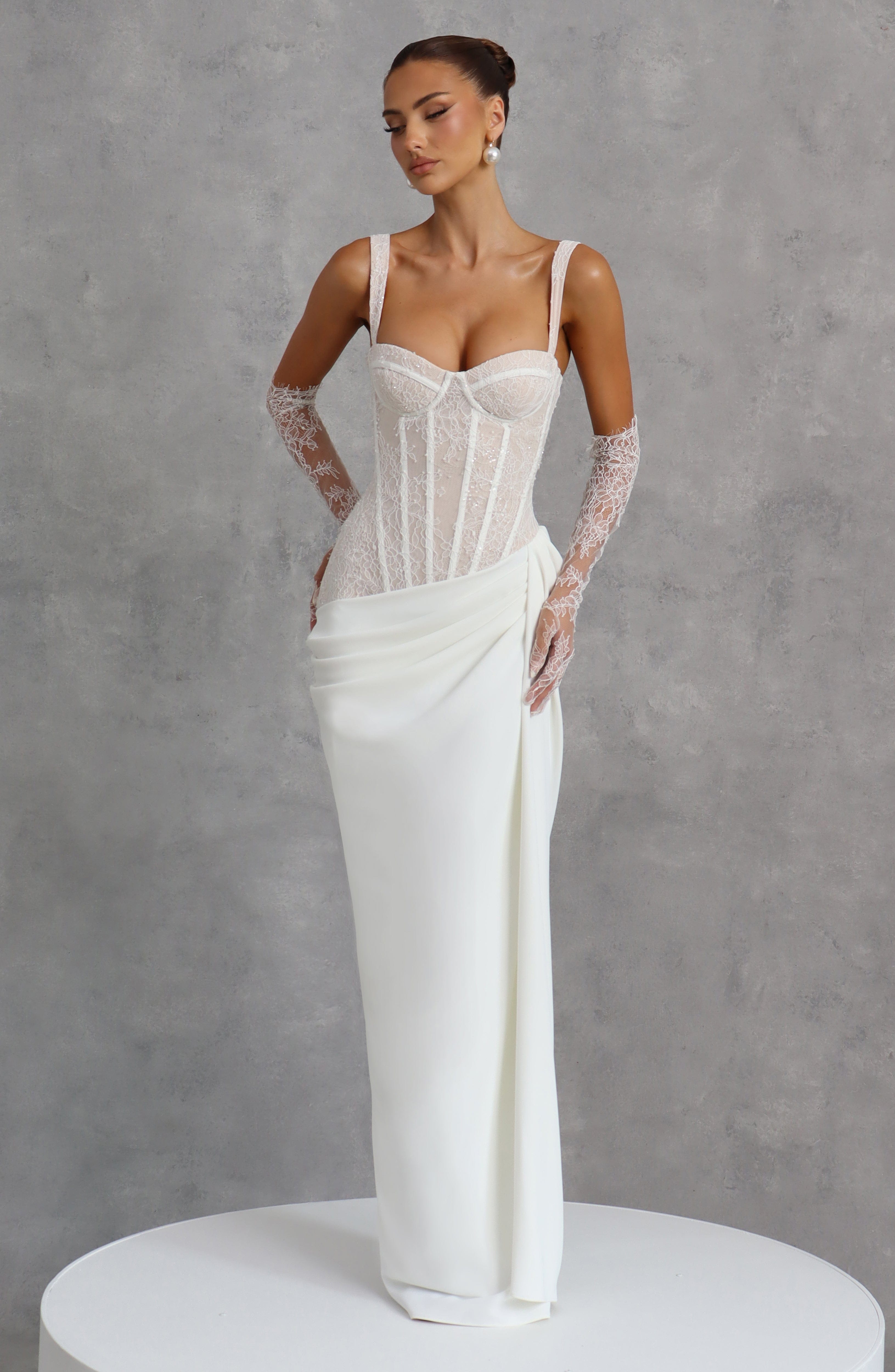 Seren Maxi Dress - Ivory