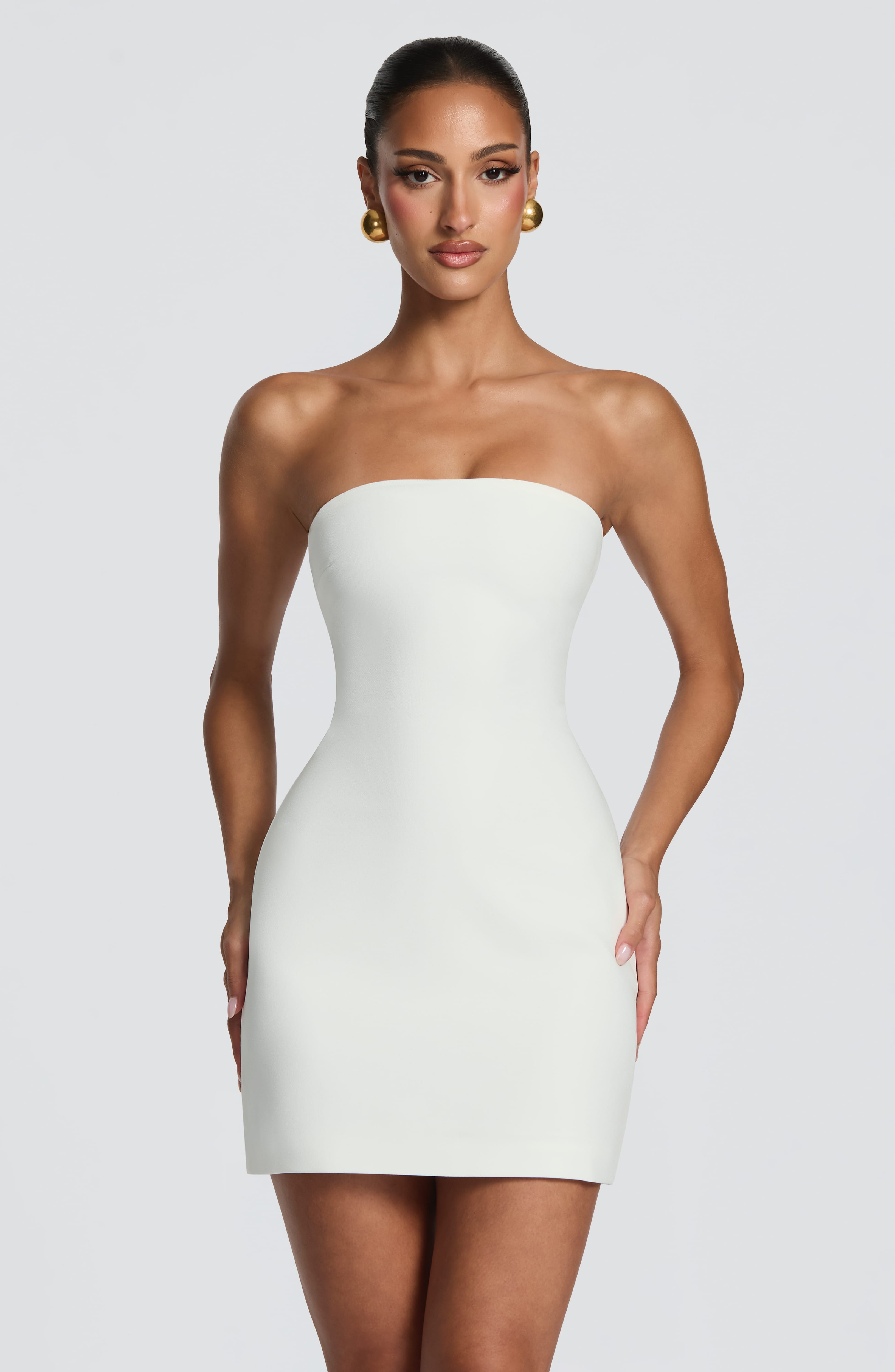 Tamsin Mini Dress - Ivory