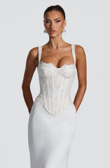 Tansy Corset - Ivory
