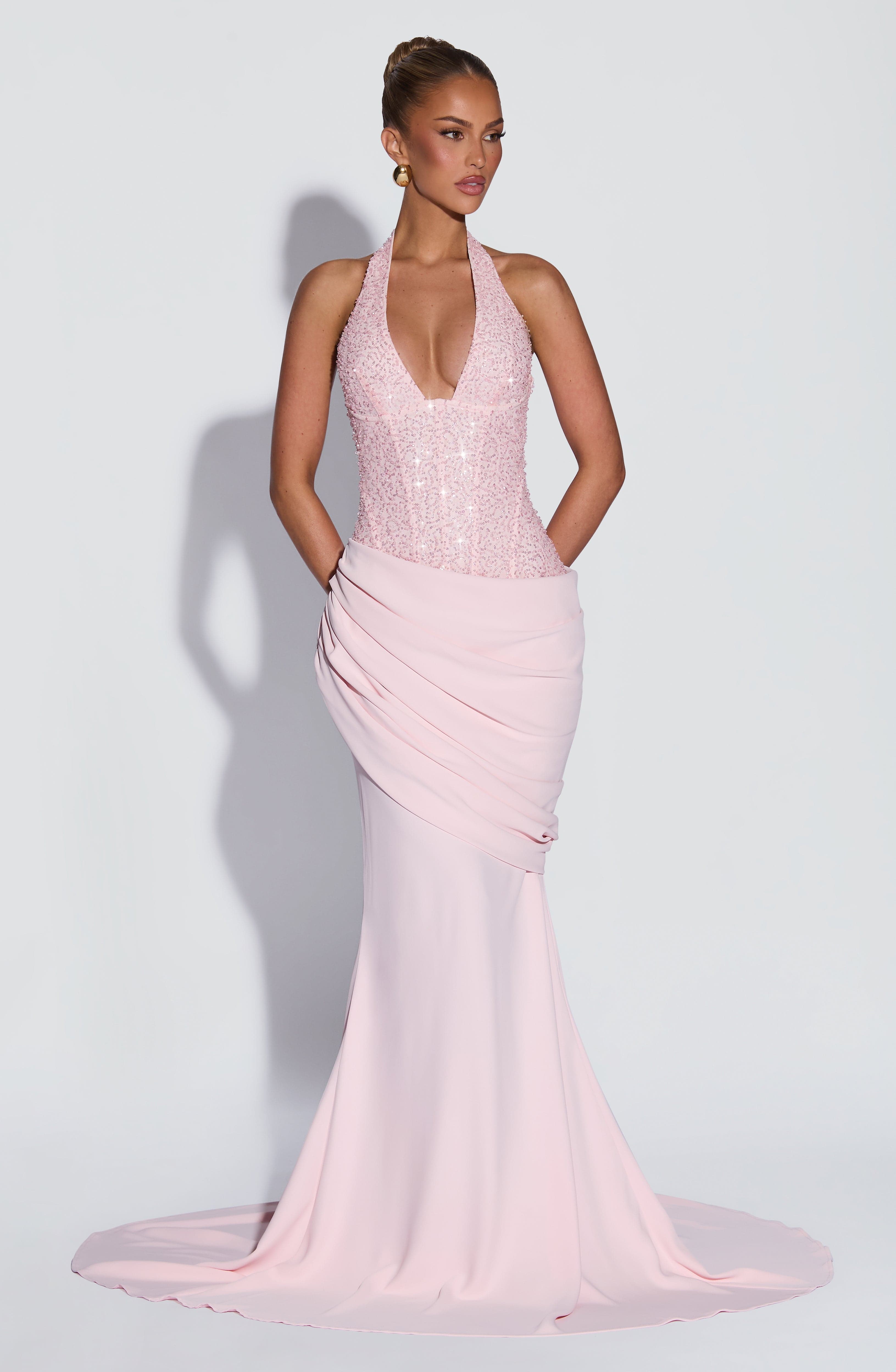 Taylor Gown - Blush