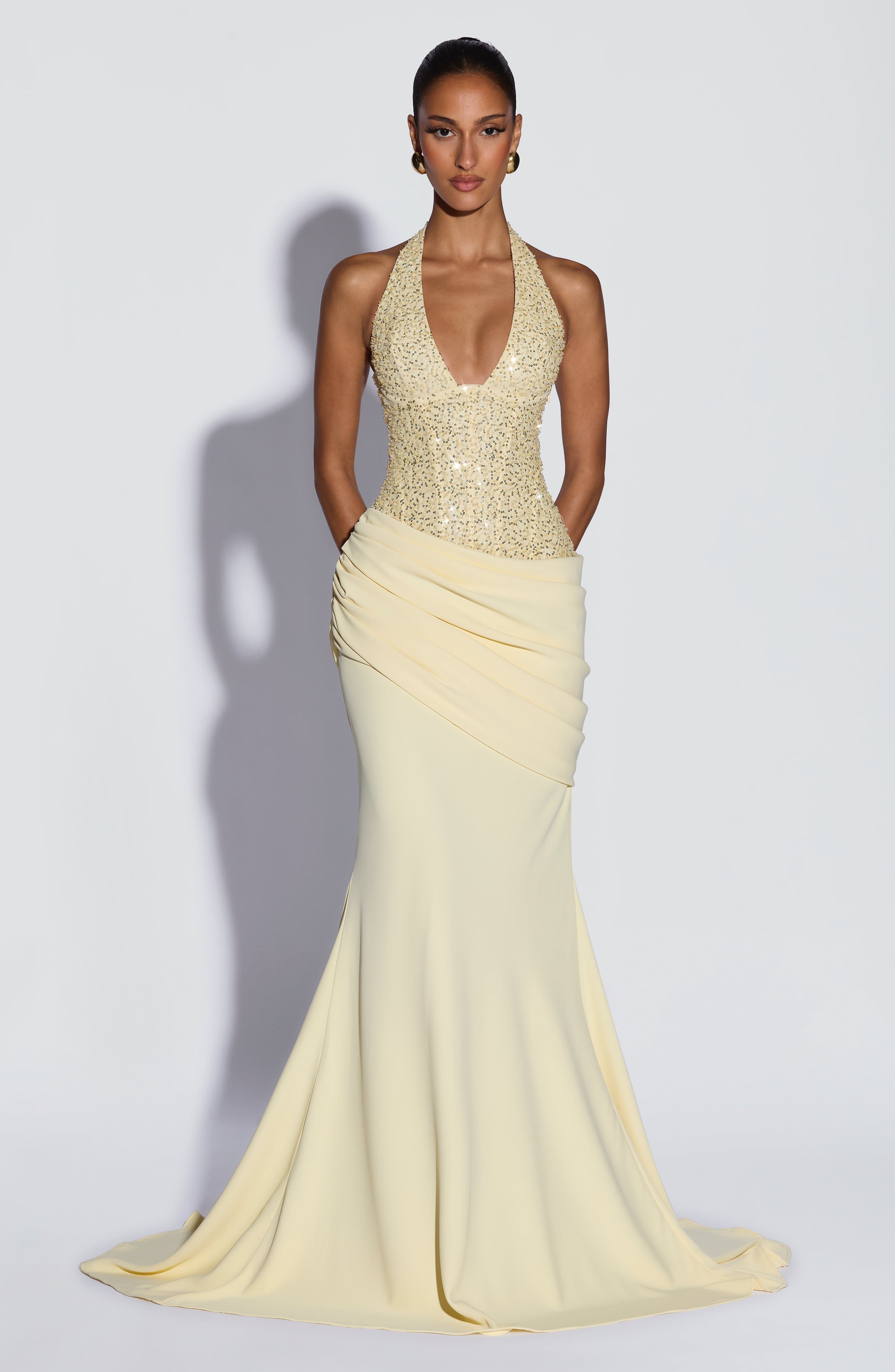 Taylor Gown - Lemon