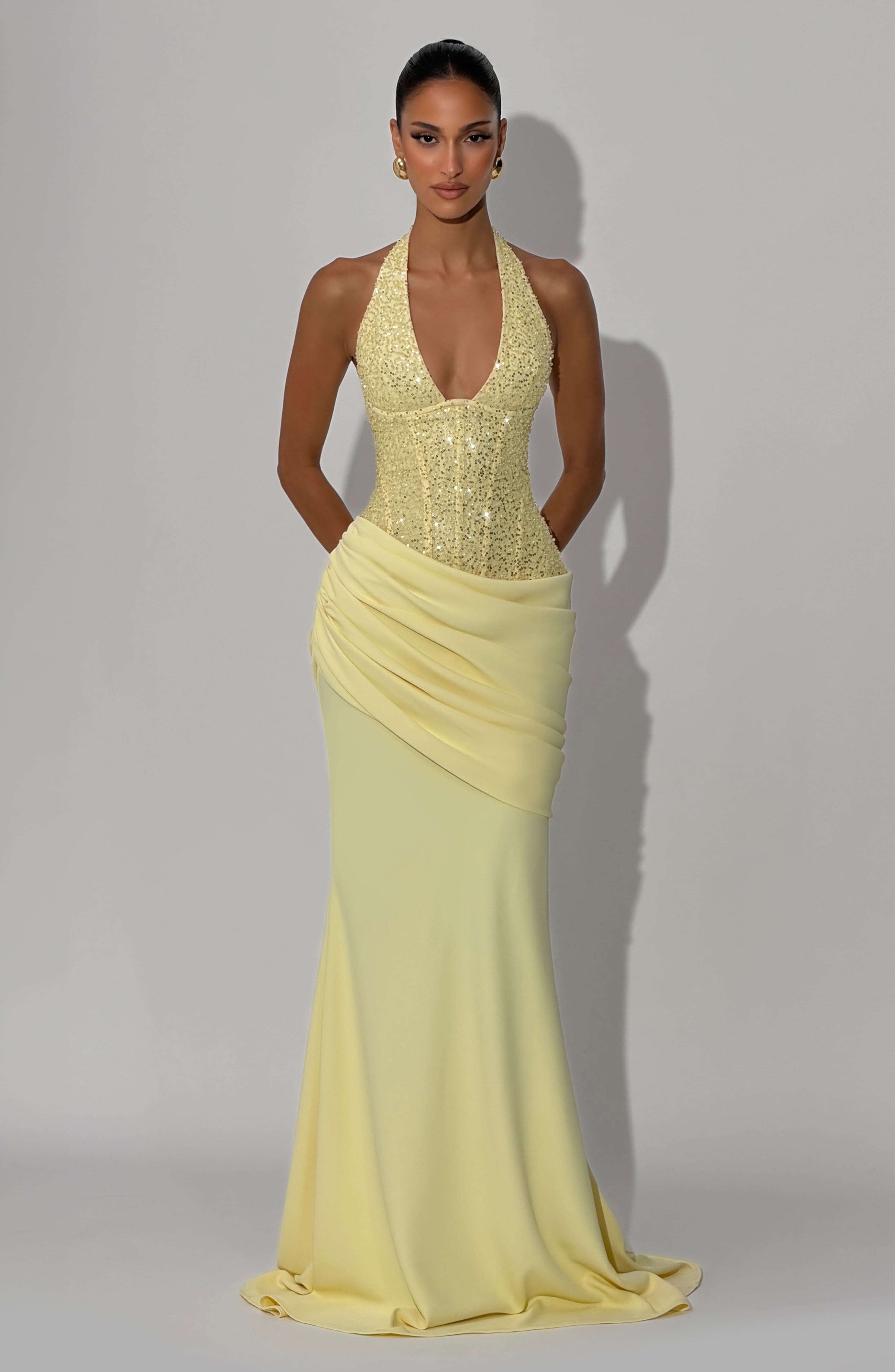 Taylor Gown - Lemon