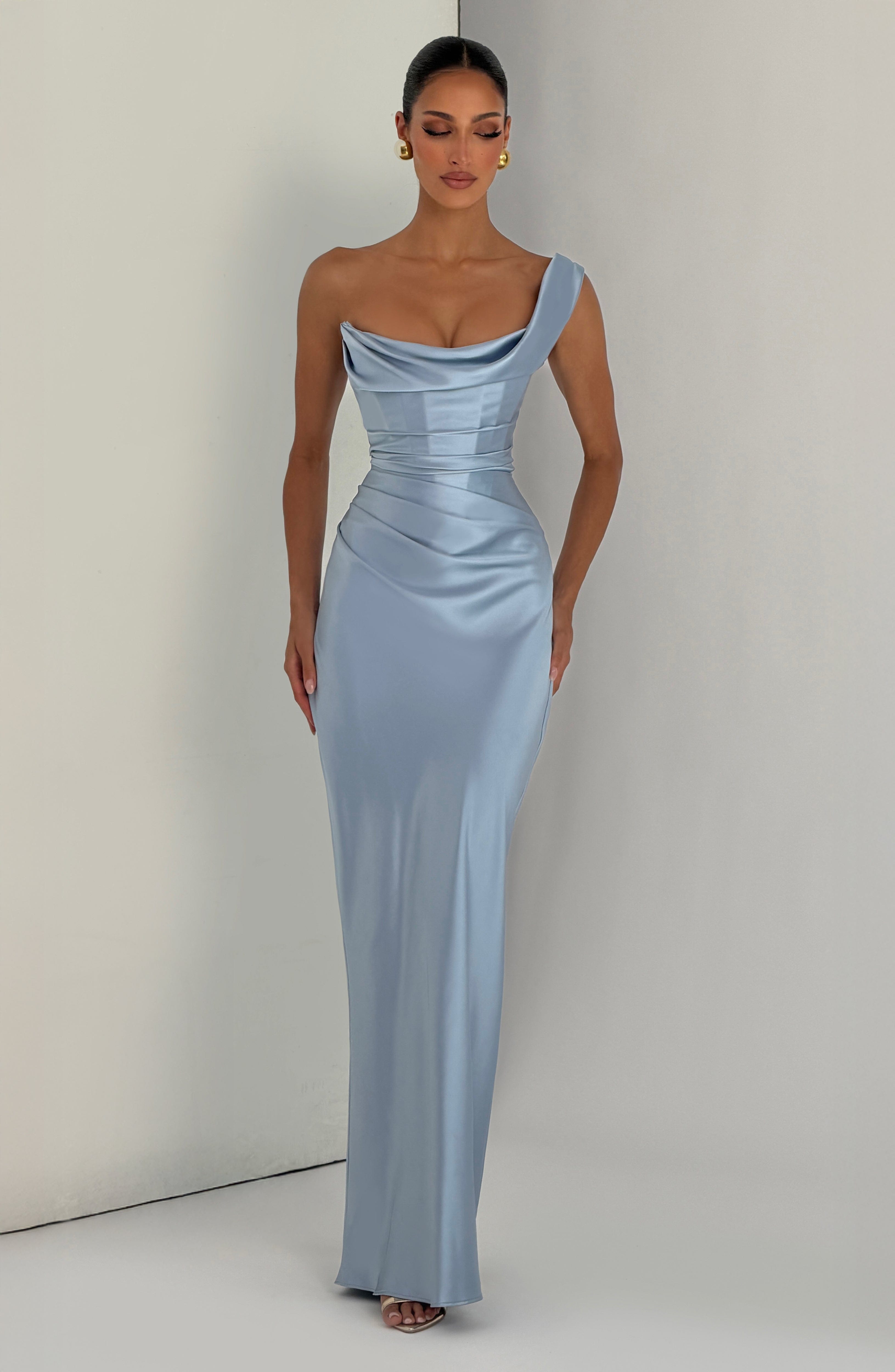 Thalassa Maxi Dress - Glacier Blue