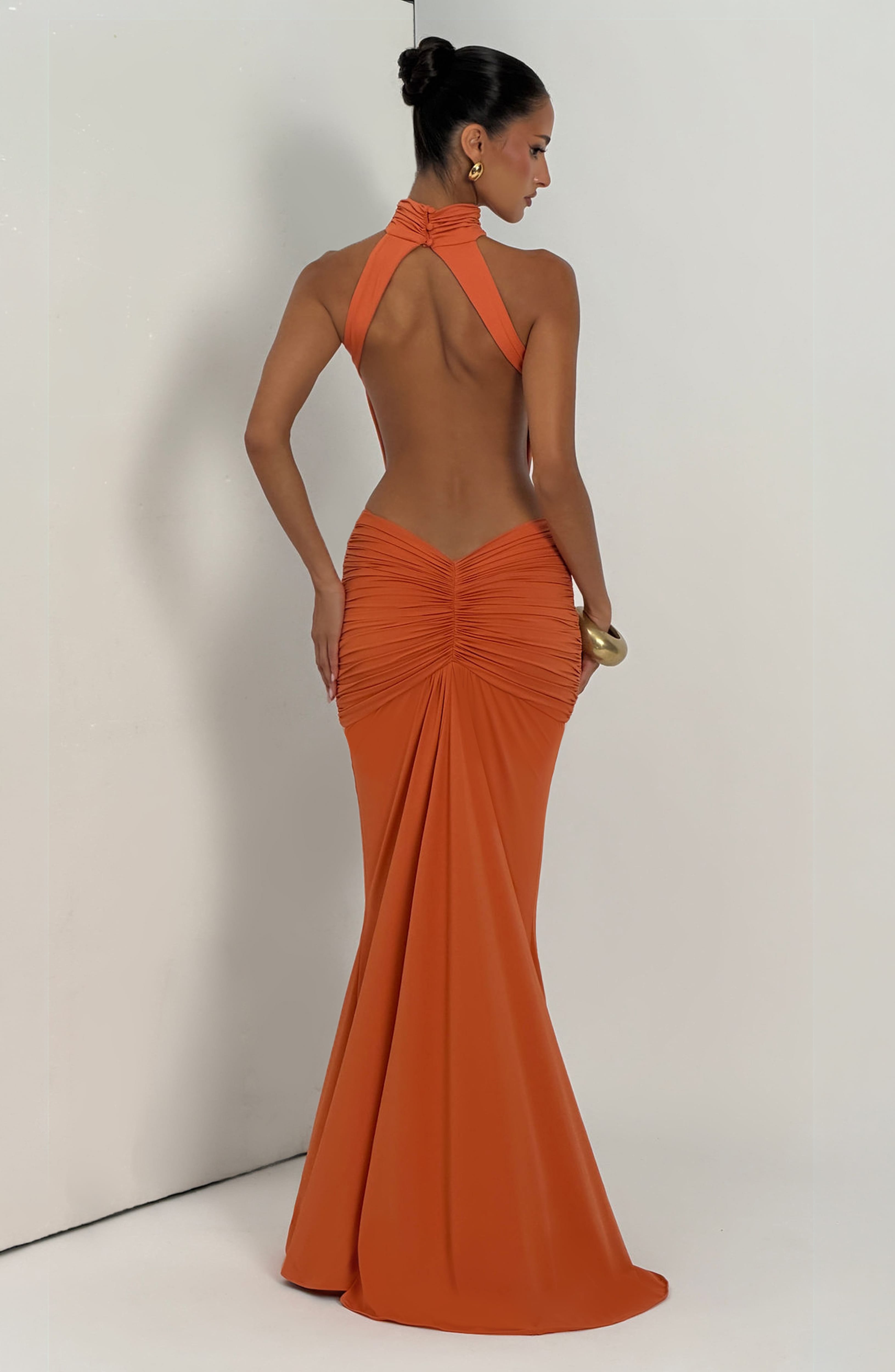 Thekla Maxi Dress - Burnt Orange