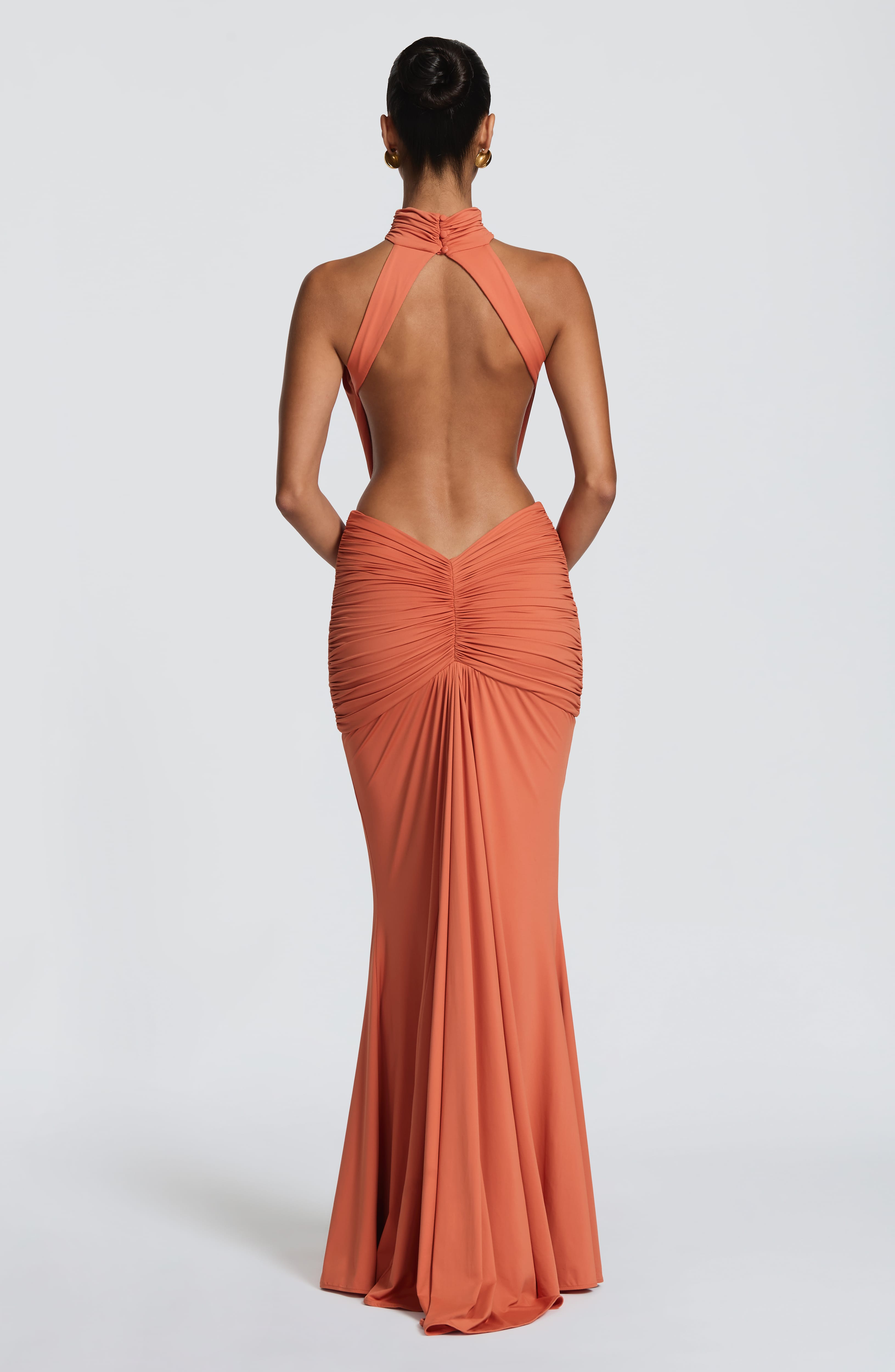 Thekla Maxi Dress - Burnt Orange