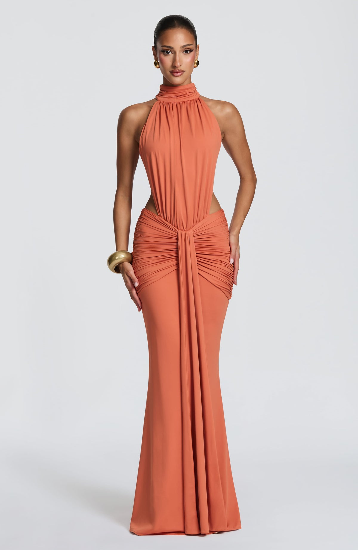 Thekla Maxi Dress - Burnt Orange