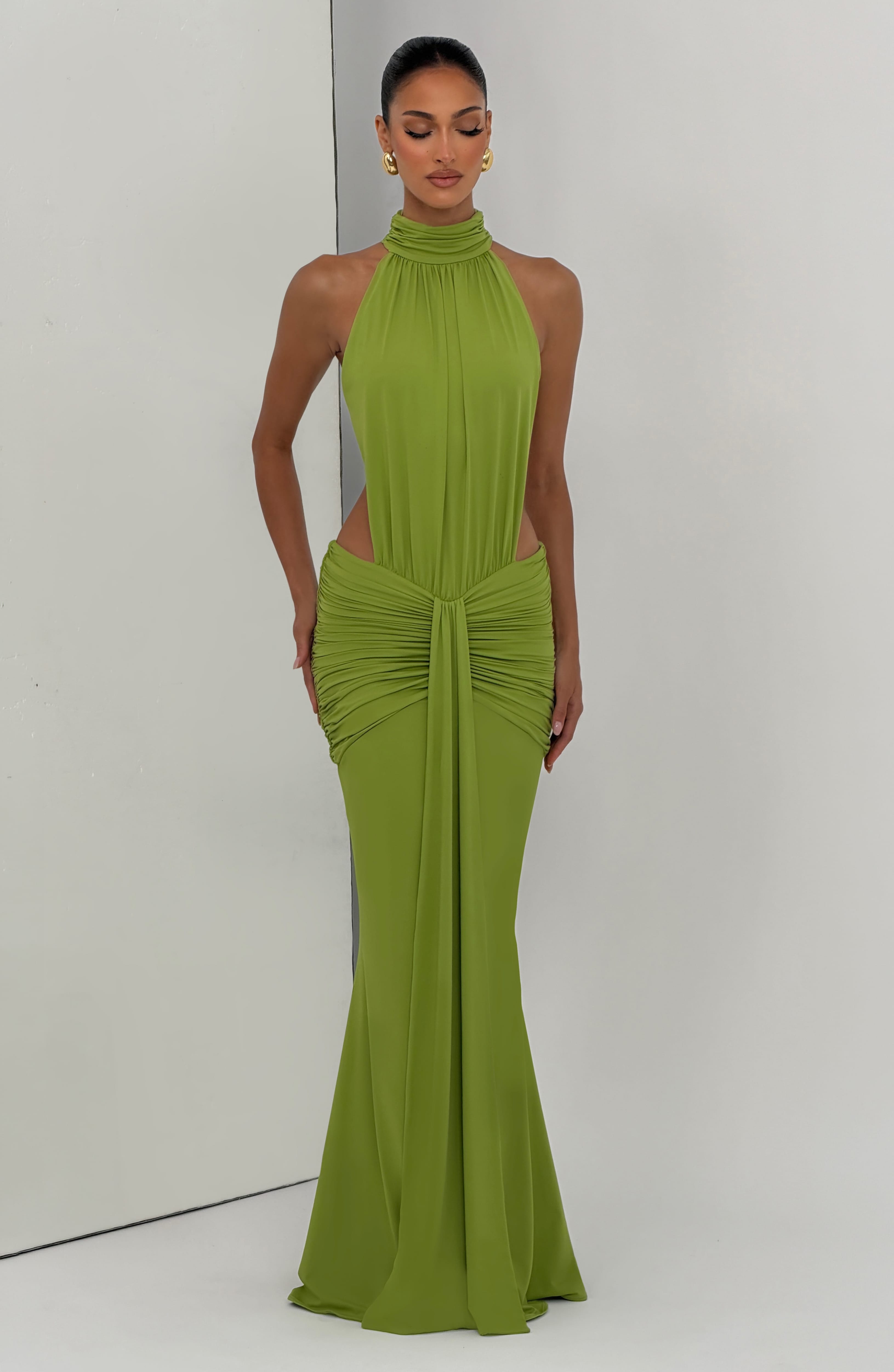 Thekla Maxi Dress - Olive