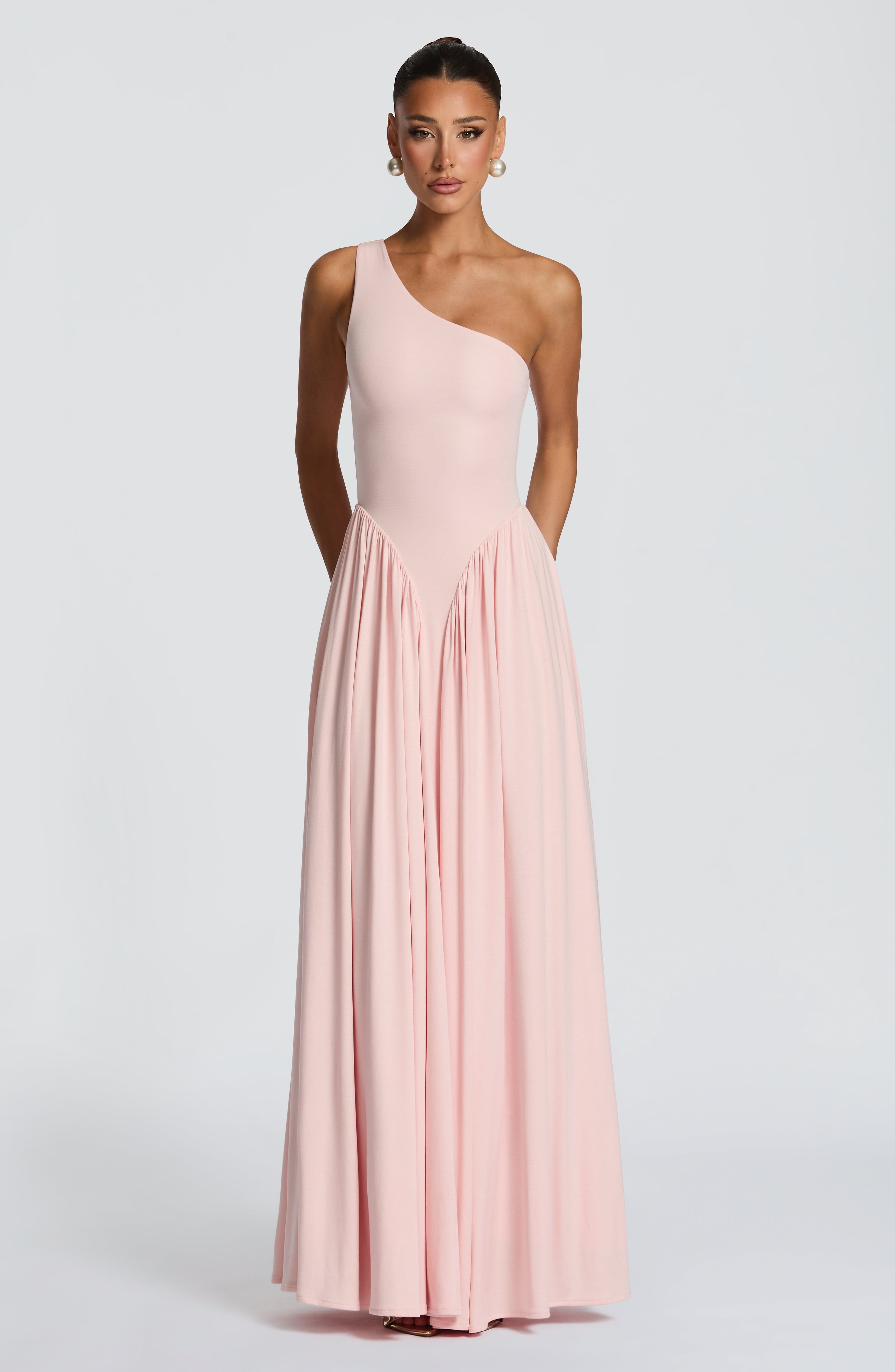 Vespera Maxi Dress - Soft Blush