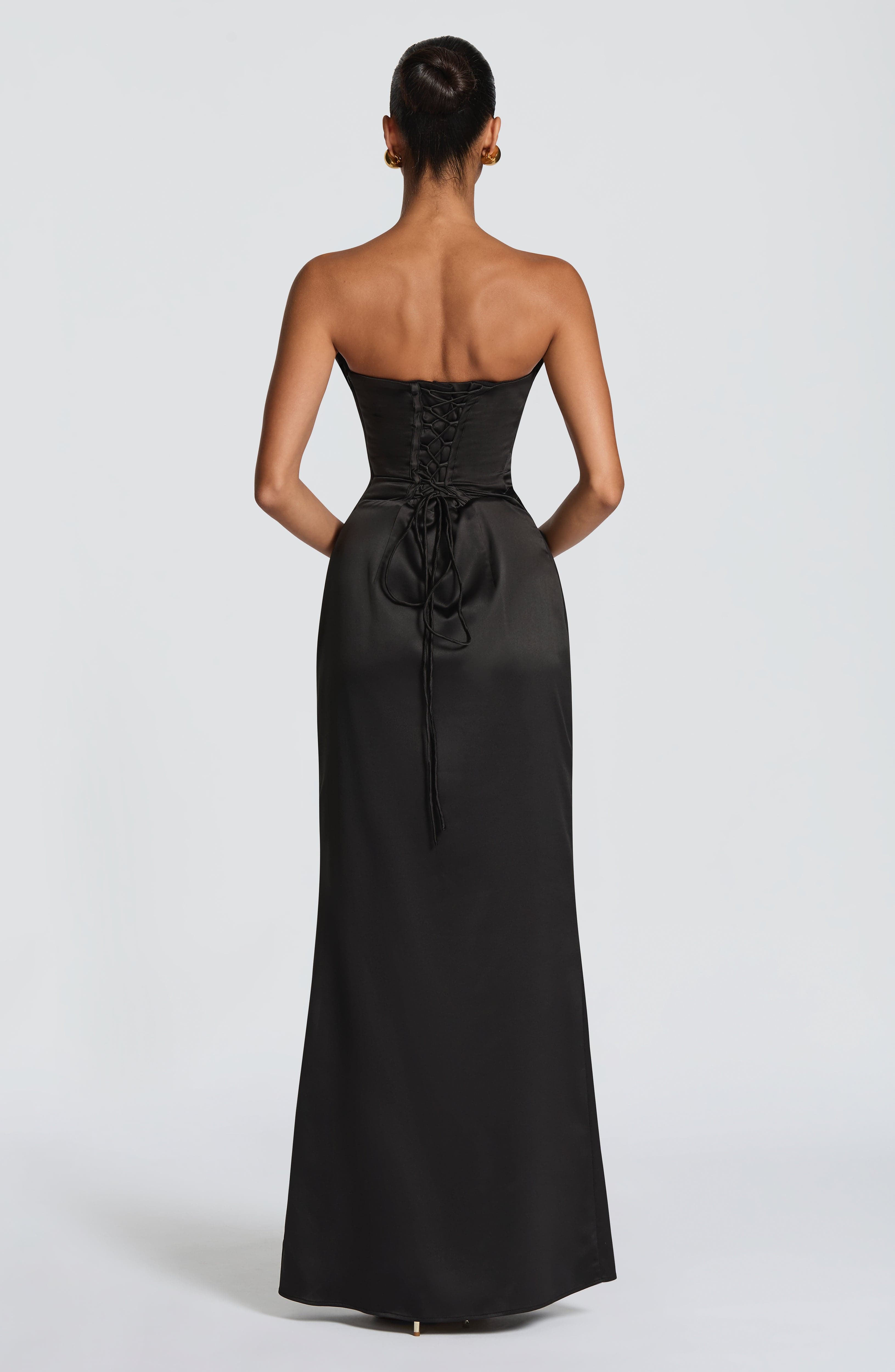 Vessa Maxi Dress - Black