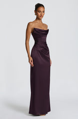 Vessa Maxi Dress - Plum